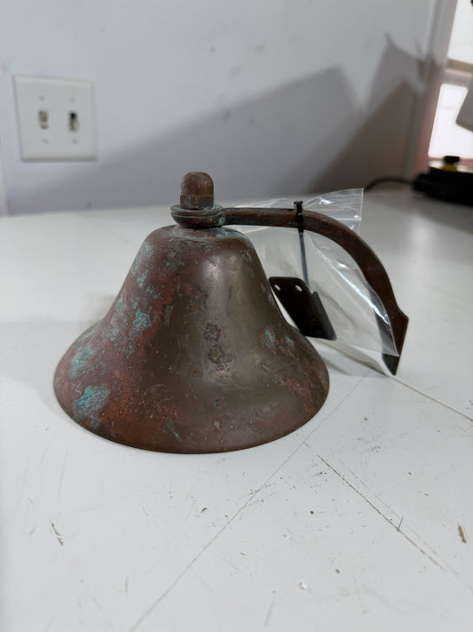 Brass Bell - Stainless Dinger - 5 1/2" Diameter.
