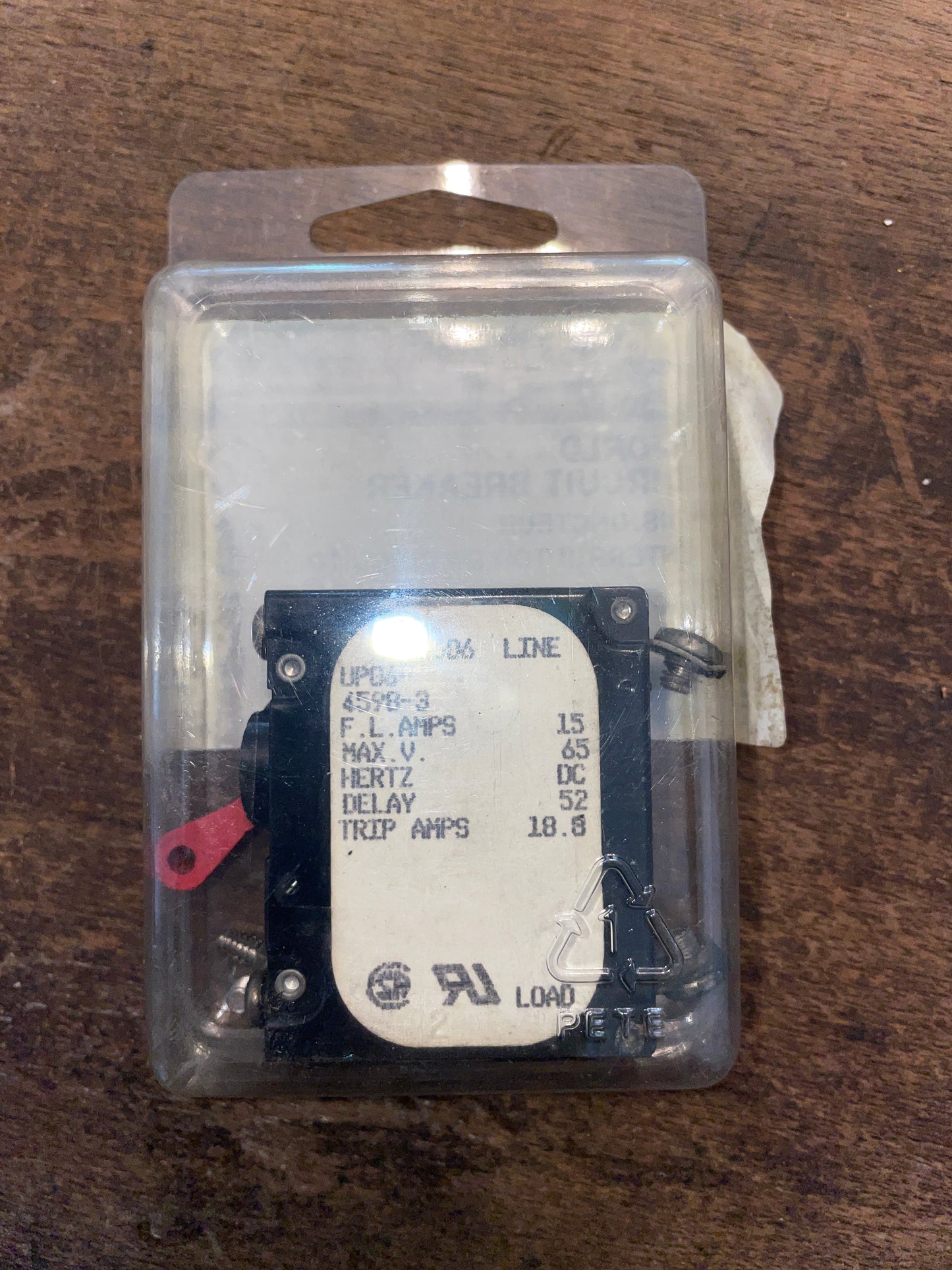 Ancor World Circuit Breaker 20 amp- AC/250-DC/65- NEW