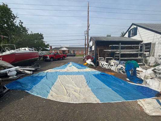 Asymmetrical Spinnaker — 35’9” x 31’10” x 32’2”