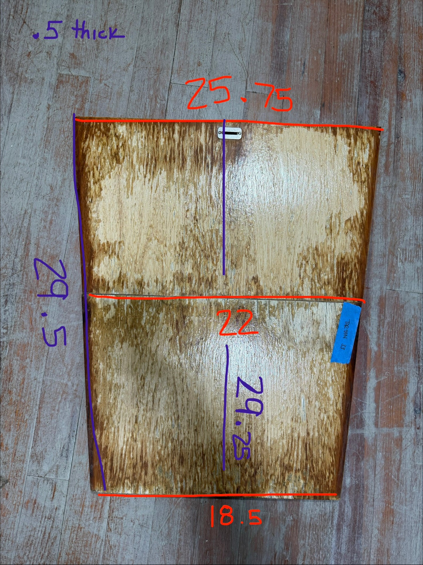 Tartan 33 Companion Way Boards. -- #41