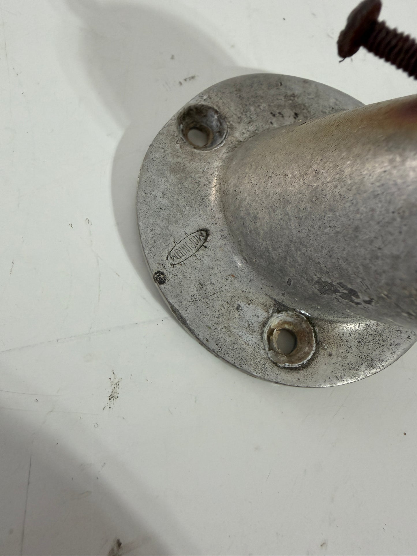 Aluminum Marinium Flag Pole Holder - 1"