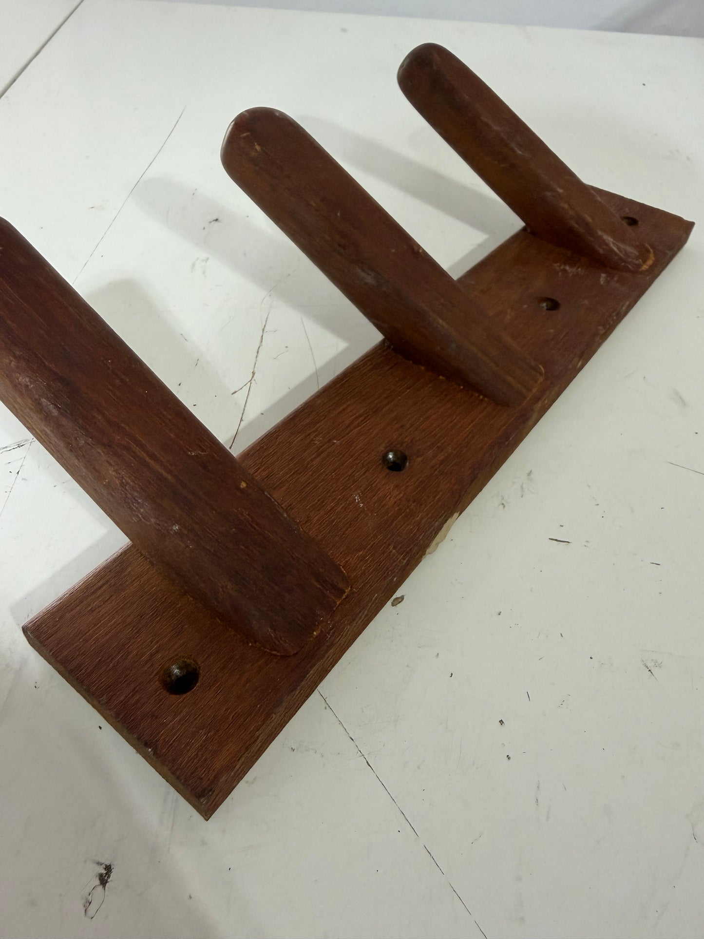 Teak Line Holder
