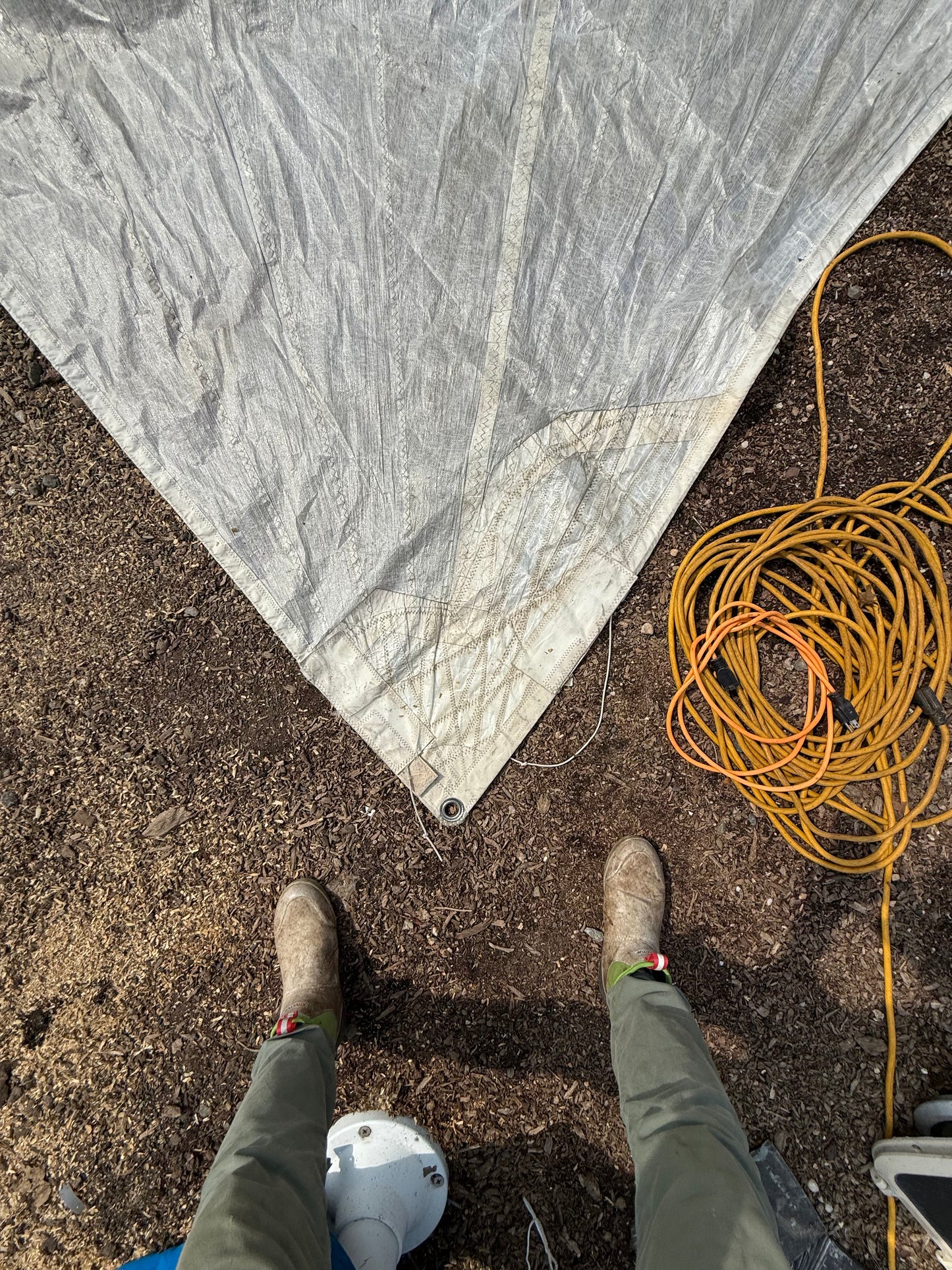 119 Numbered Performance Sail — 27’9” x 20’8” x 16’10”