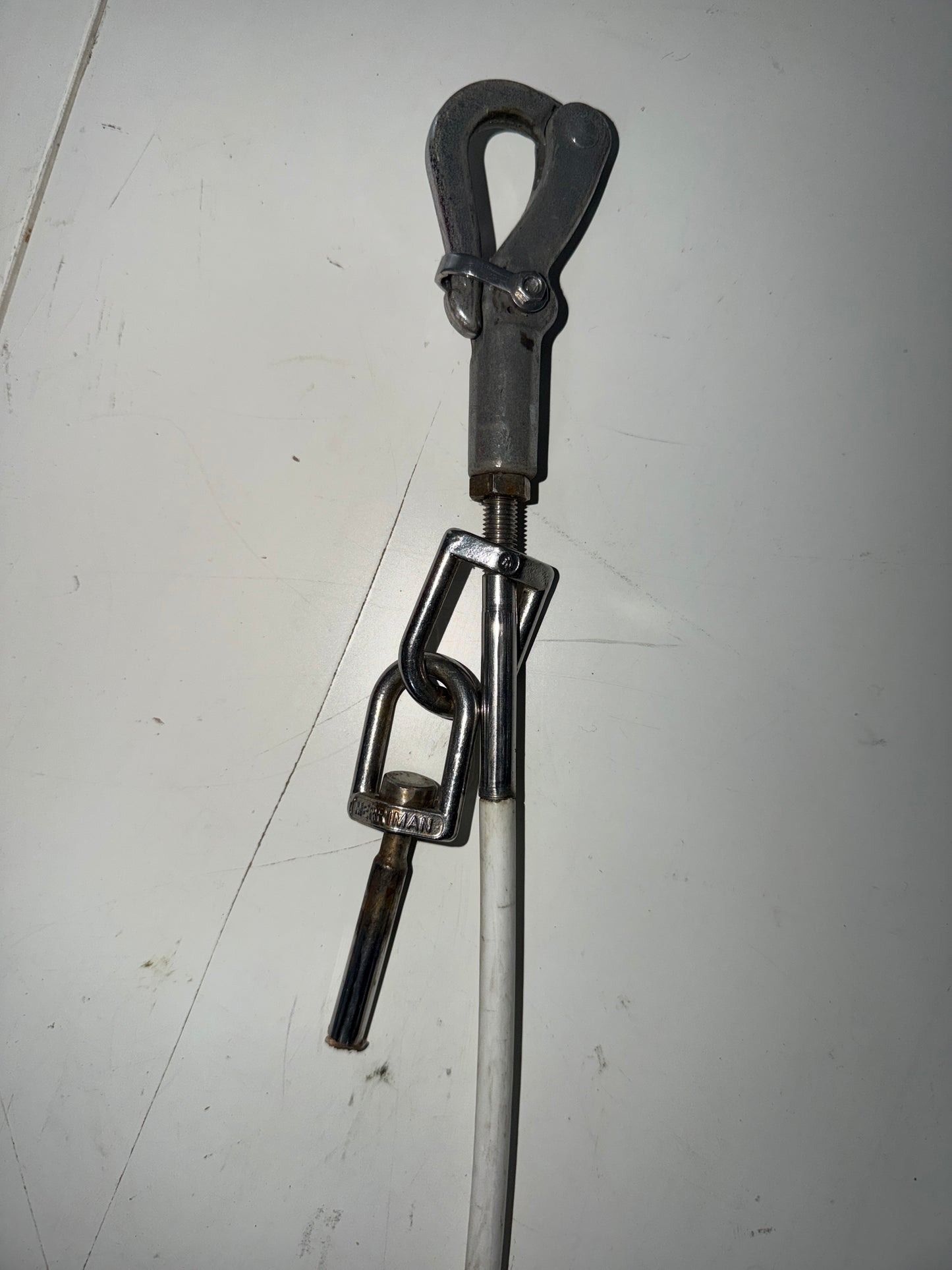 19 7/8" Long Lifeline Gate With Pelican Hook