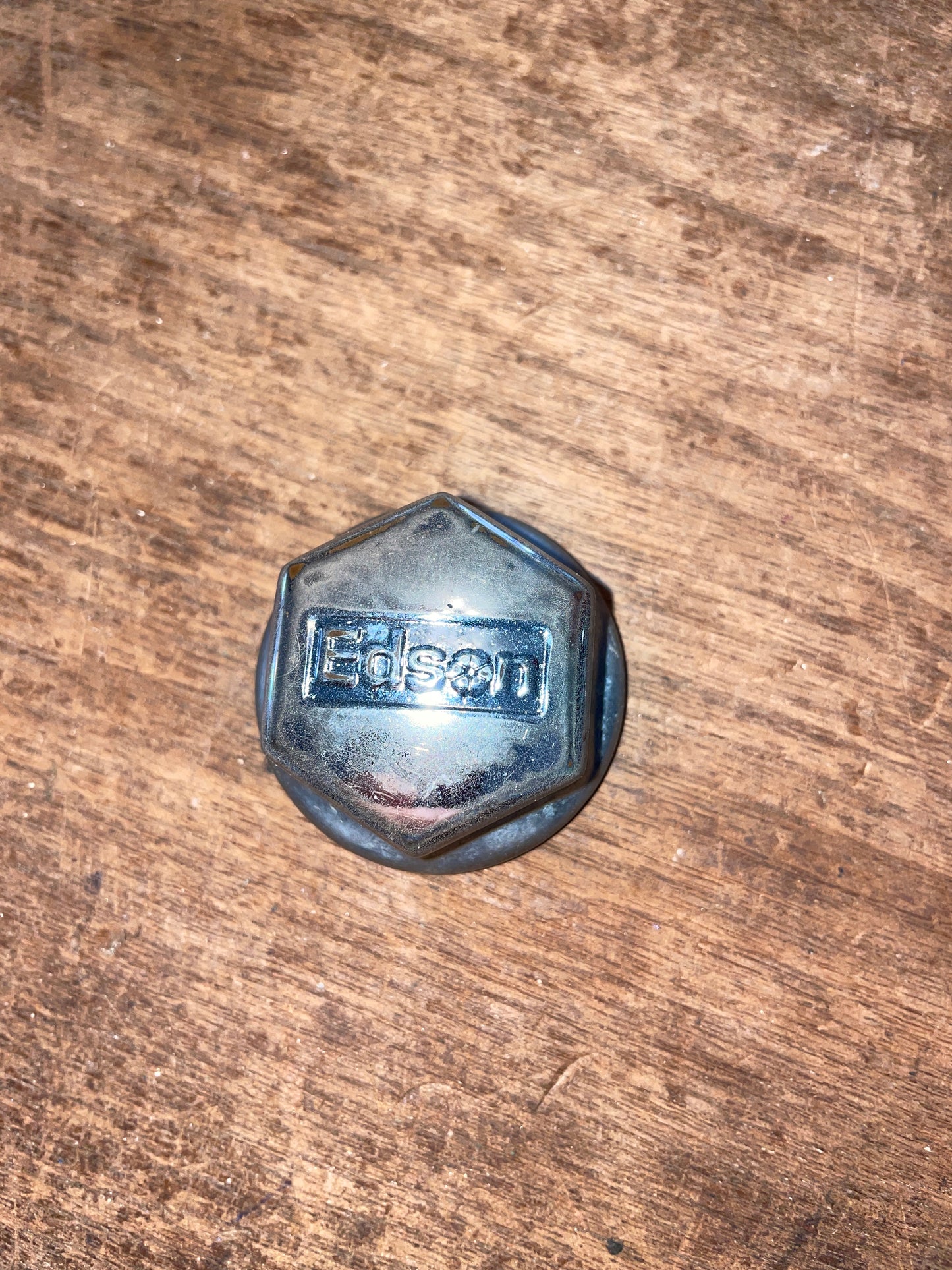 Chromed Bronze 1” Edson Wheel Nut Sailboat Parts