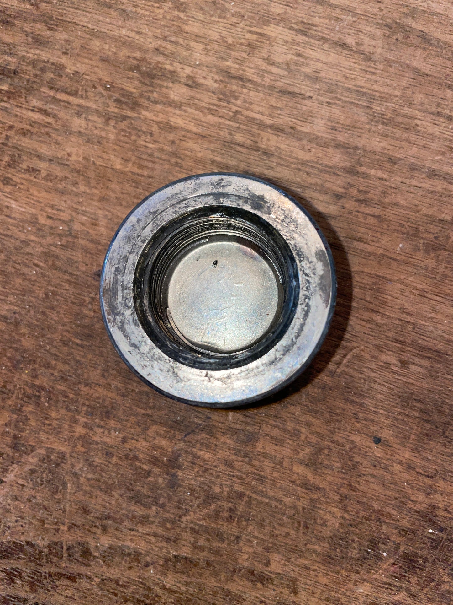 Chromed Bronze 1” Edson Wheel Nut