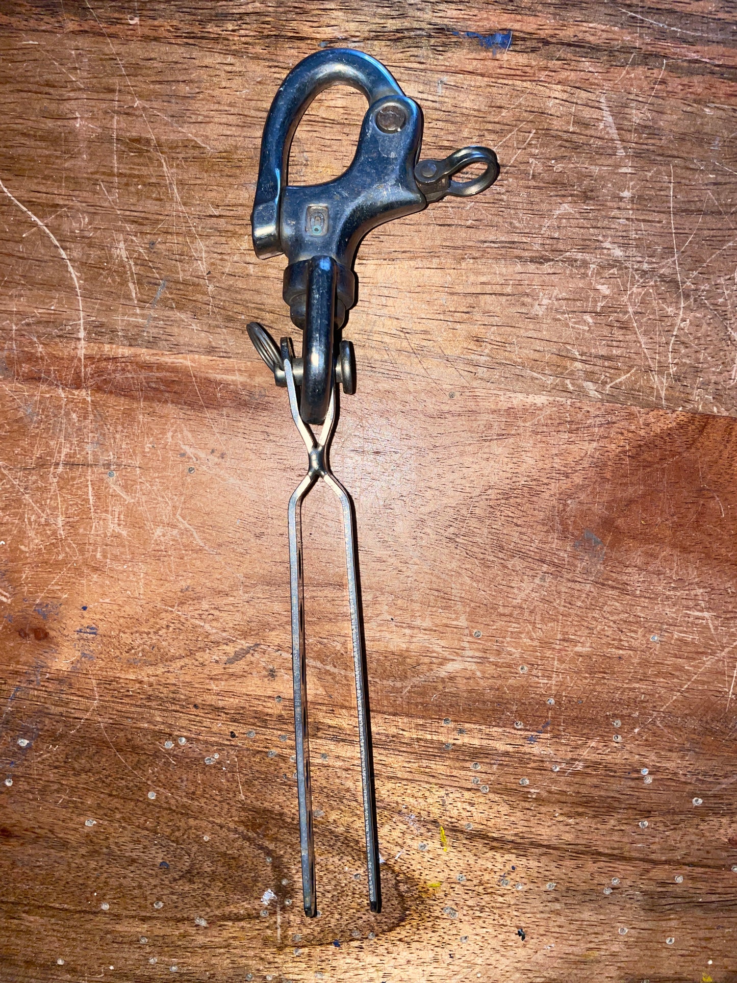 1/2” Stay Extender With Nicro Marine Swivel Bail Shackle