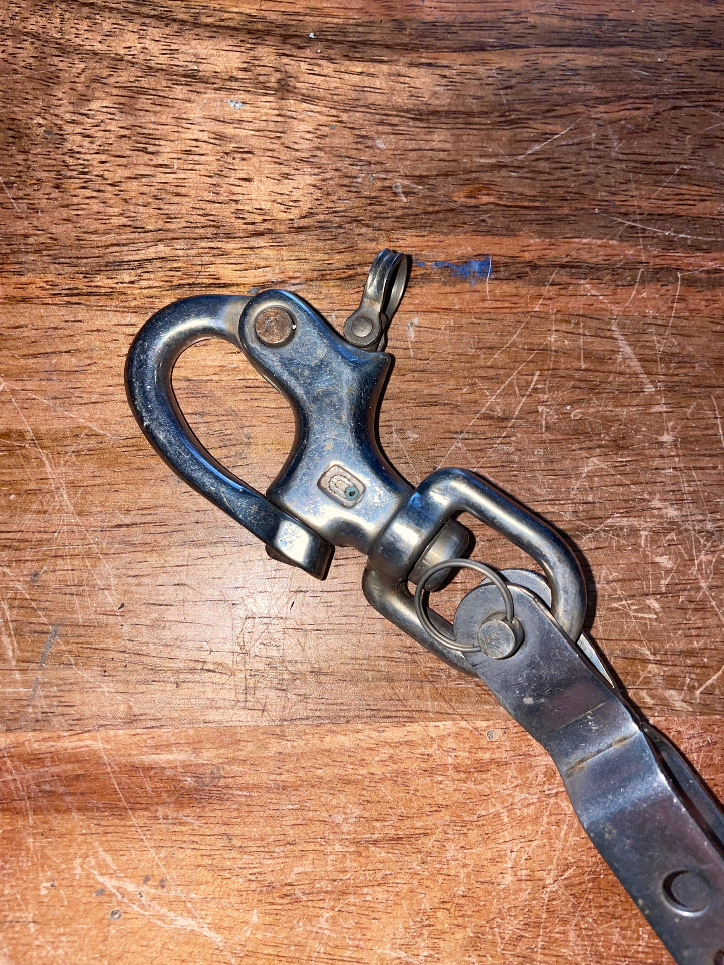 1/2” Stay Extender With Nicro Marine Swivel Bail Shackle