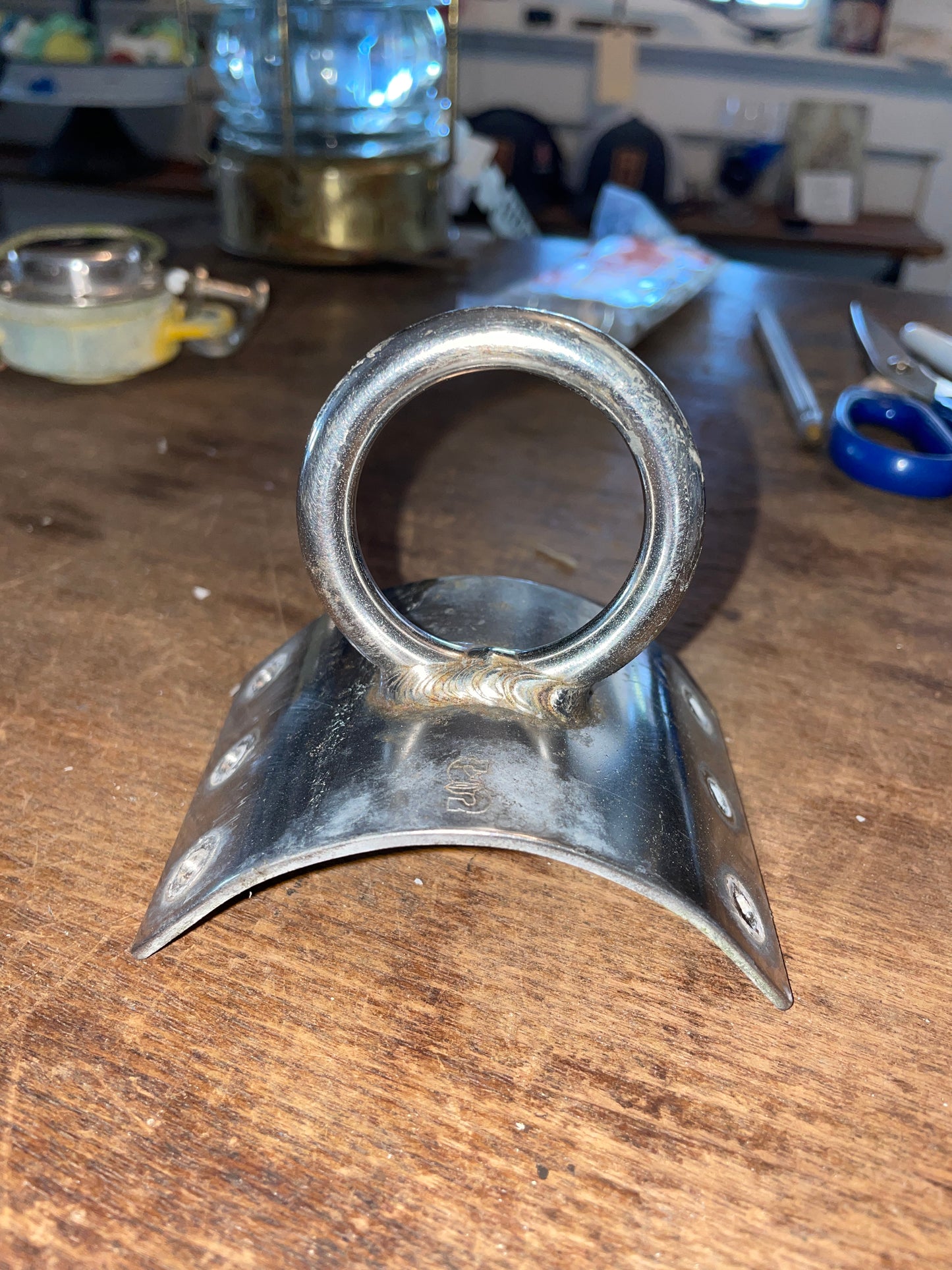 Stainless Steel Schaefer Boom Ring - 1 1/2” Eye