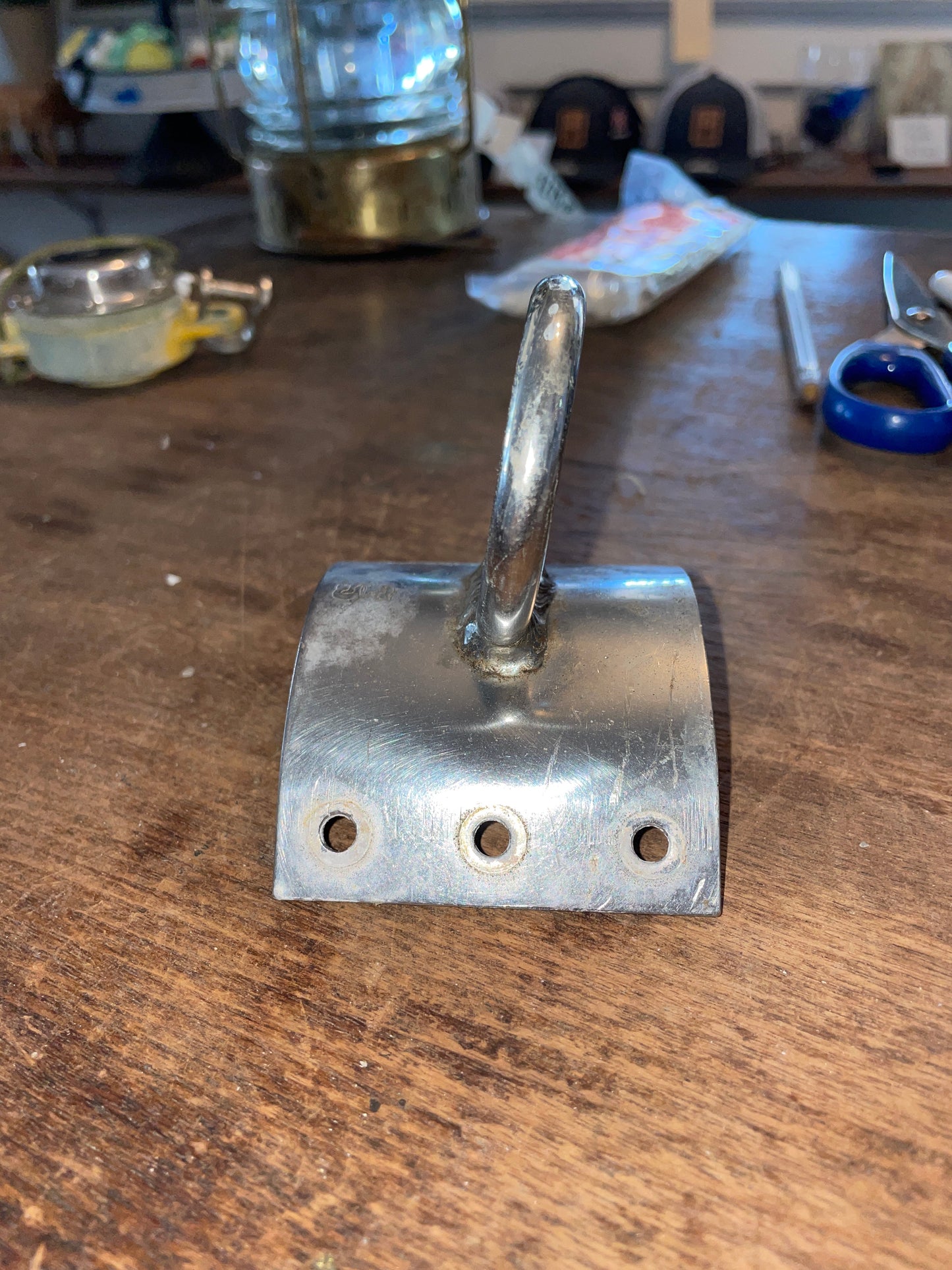 Stainless Steel Schaefer Boom Ring - 1 1/2” Eye