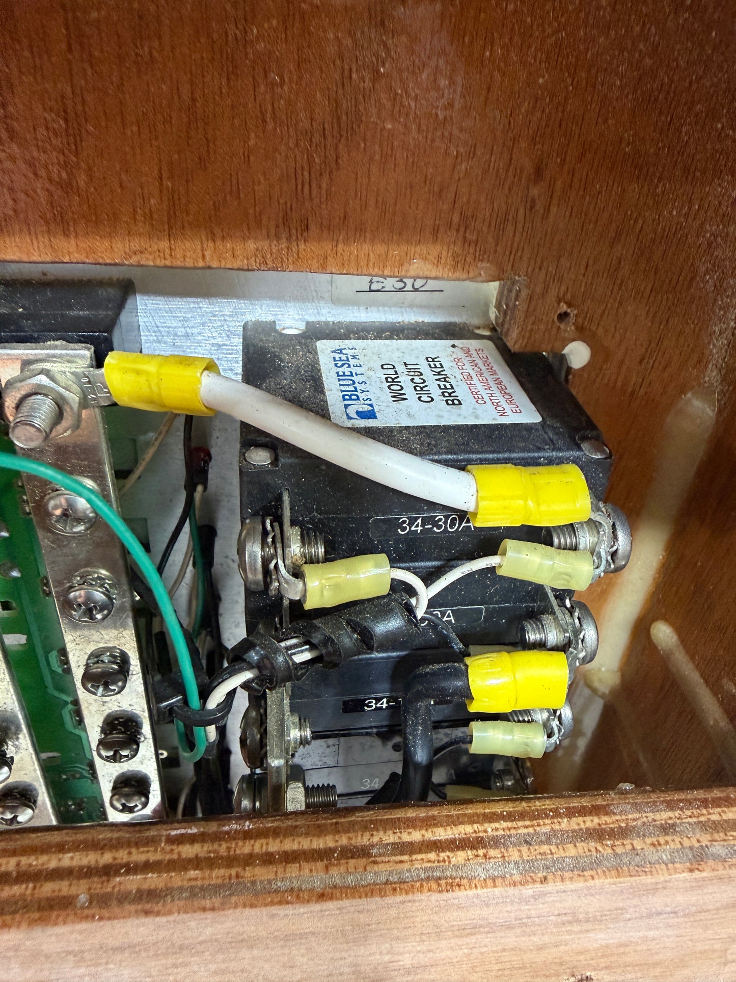 Blue Sea System 120 VAC Panel With Box