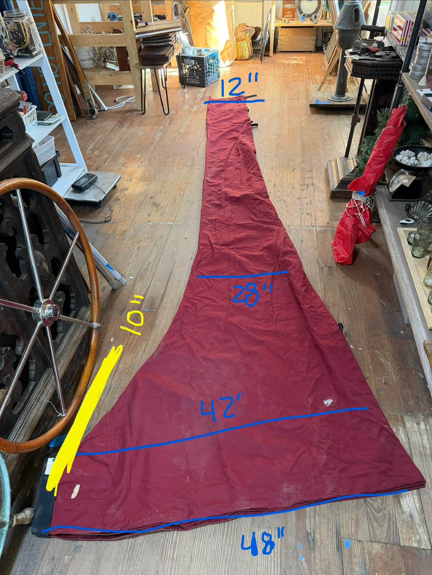 12' Mainsail Cover - Coronado 30