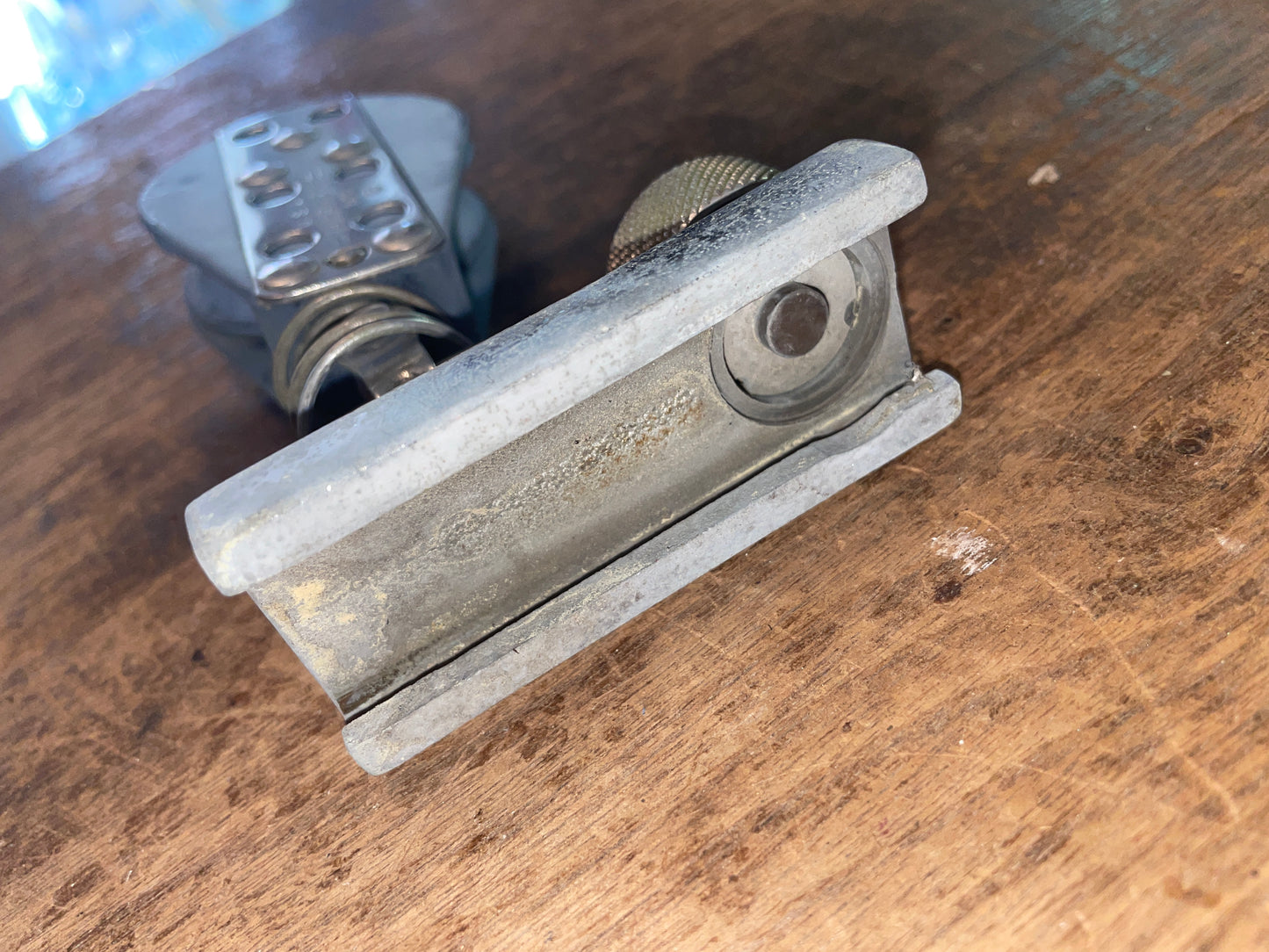 Bronze 1” Track Car With Harken 2 1/8” Single Spring Block- 3/8” Line