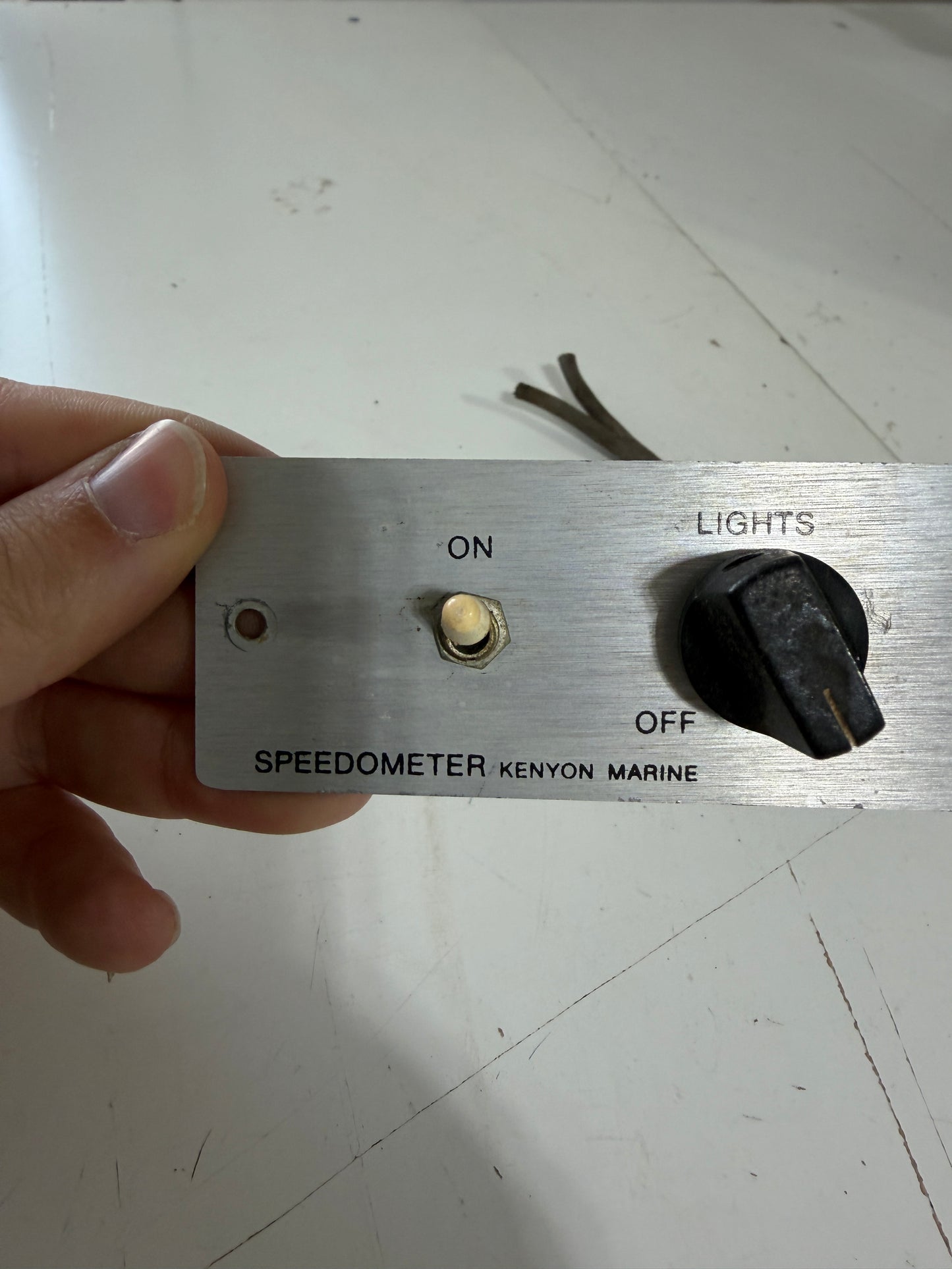 Kenyon Marine Speedometer