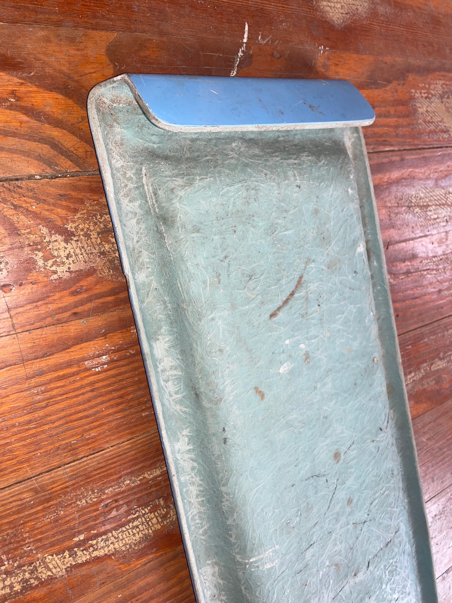 Blue Fiberglass Dinghy Seat - 31” Long x 9” Wide