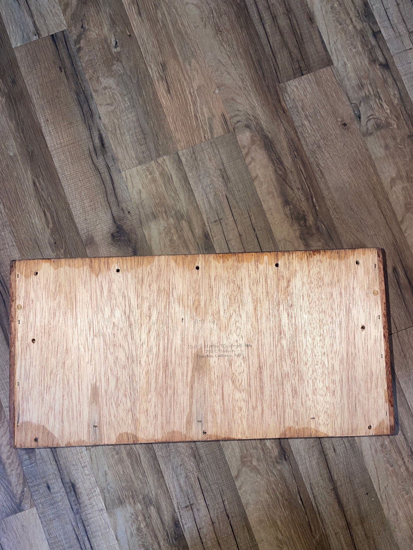 Wooden Wall Organizer - 16 1/4” Long x 7 3/4” Deep x 8” Wide