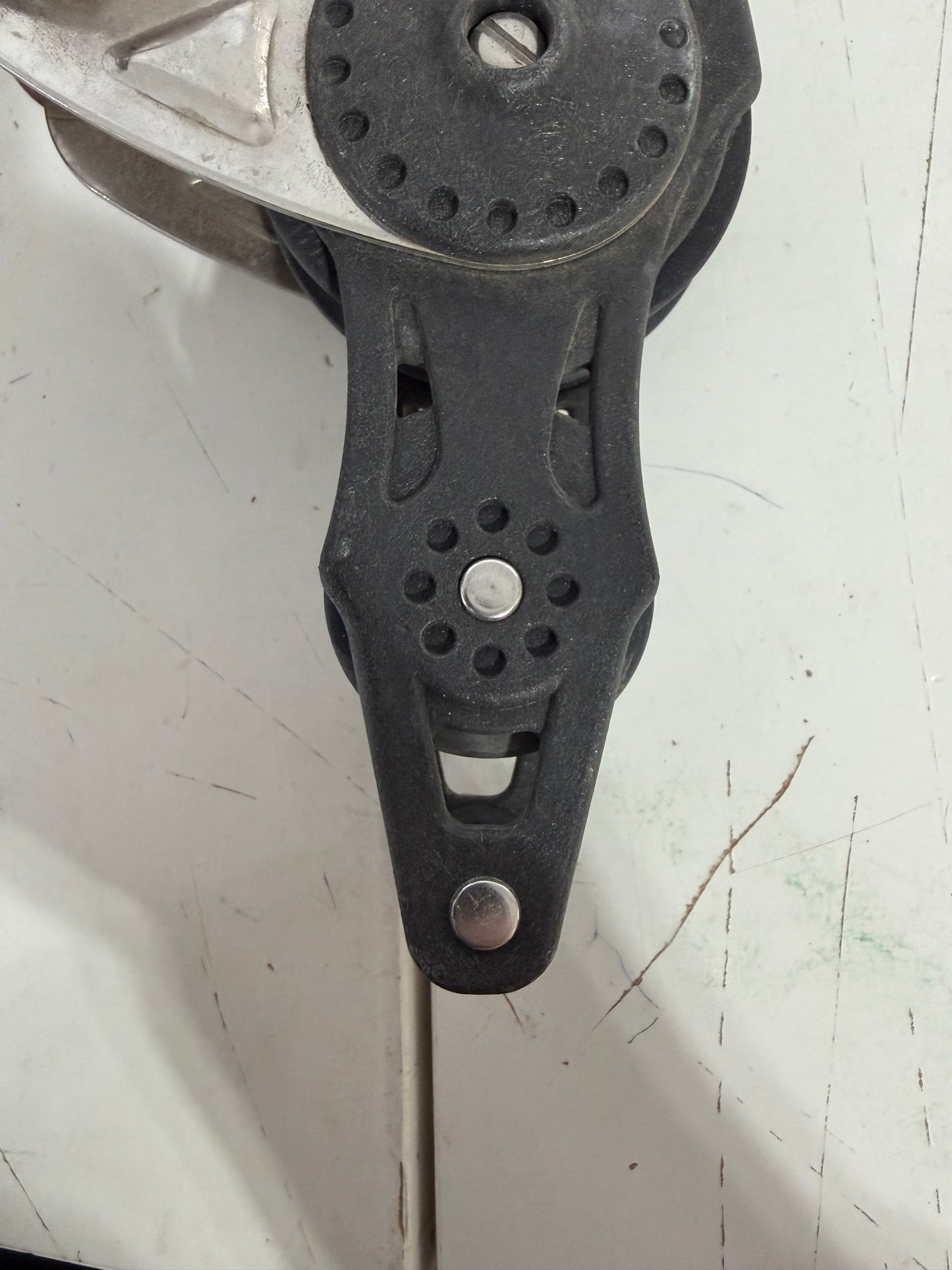 Harken 57C Fiddle Block With Cam Cleat & Becket - 7/16" Line