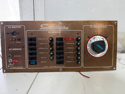 Catalina 34 AC/DC Panel
