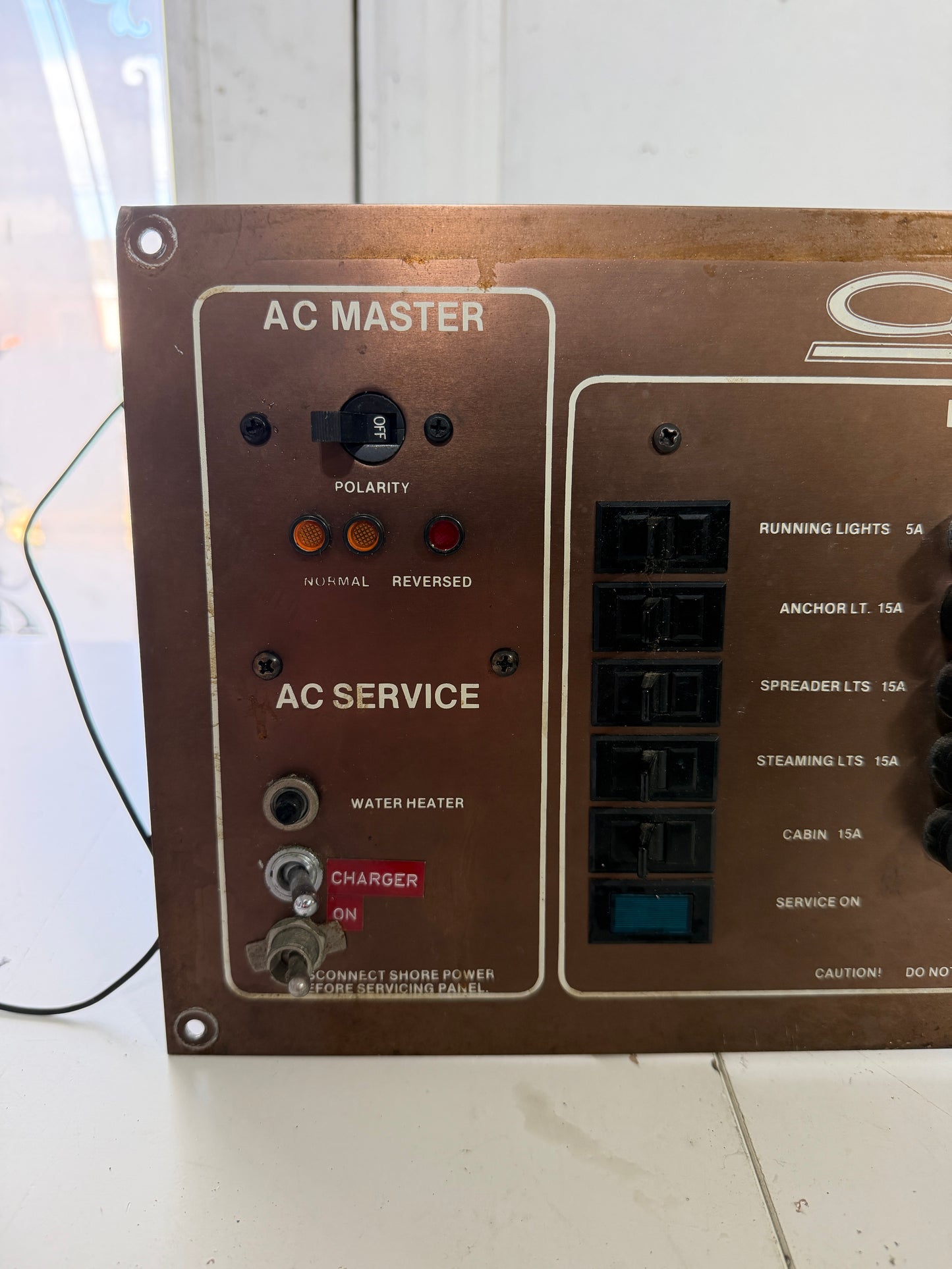 Catalina 34 AC/DC Panel