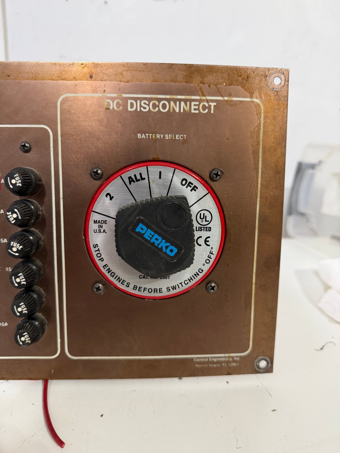 Catalina 34 AC/DC Panel