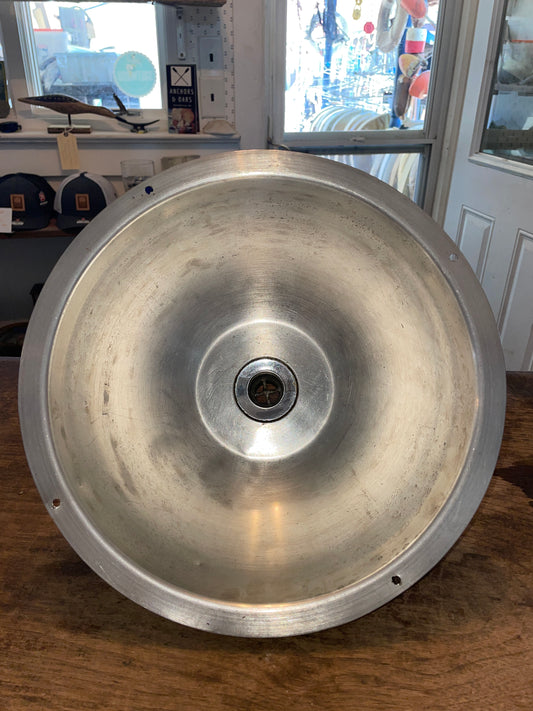 Stainless Steel 12 1/4” Round Sink - 1” Hose
