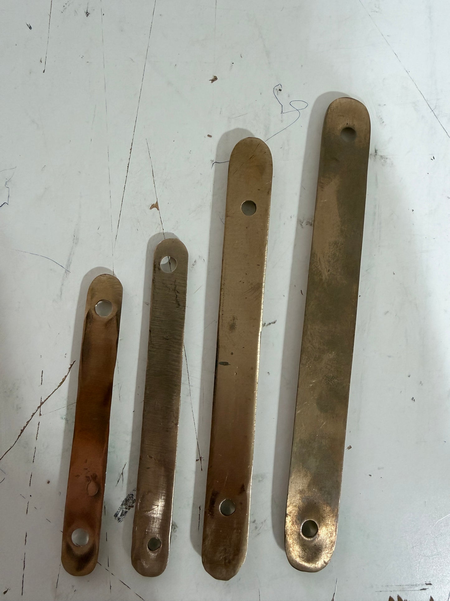 PAIRS: Bronze Chafe Guard - 4 DIFFERENT LENGTHS