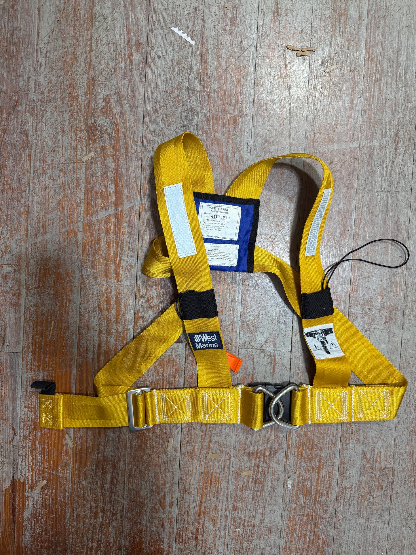 West Marine Size Medium OR Large Safety Sailing Harness