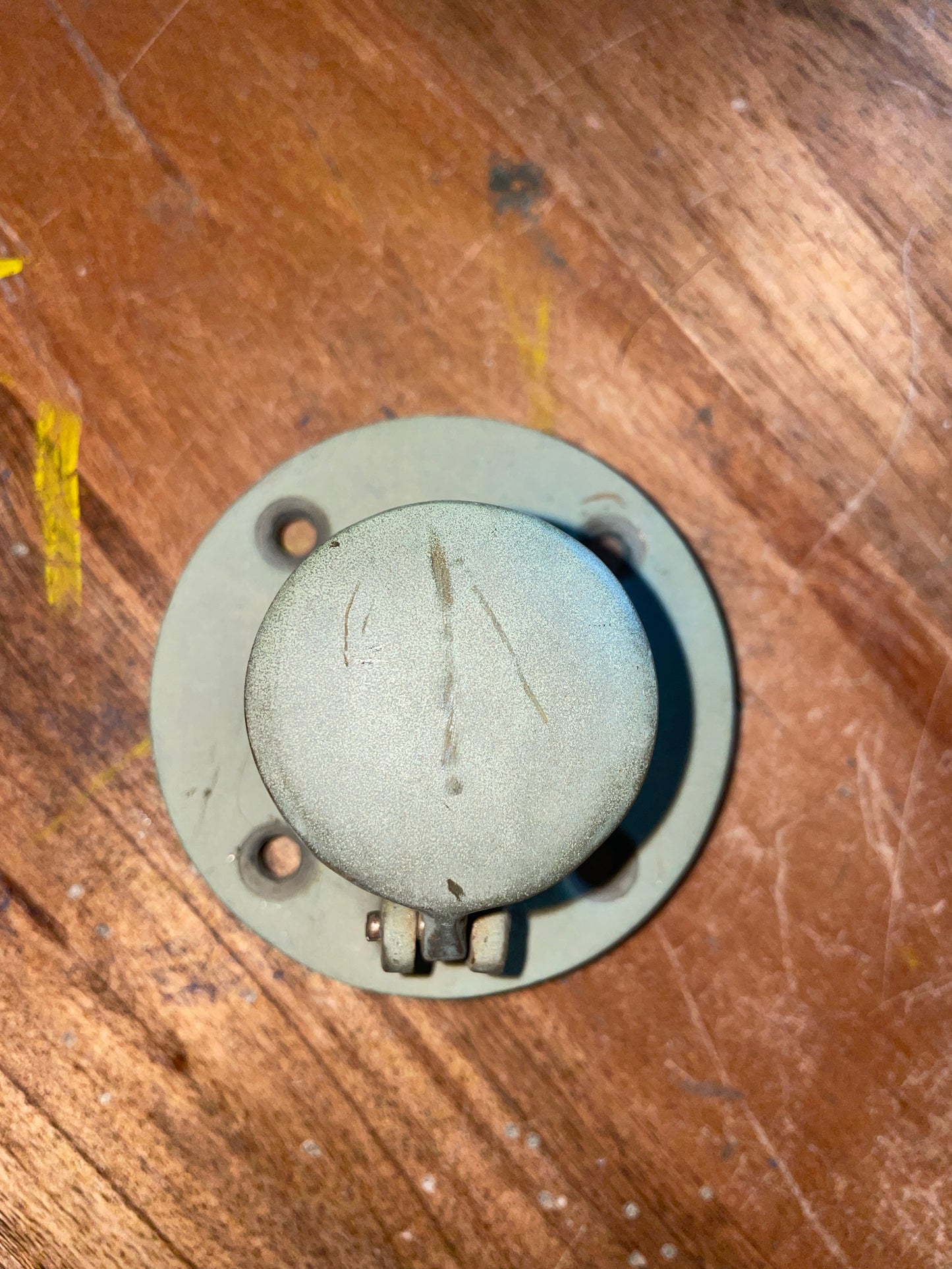 Small Bronze In Deck Anchor Pipe - 1 5/8”