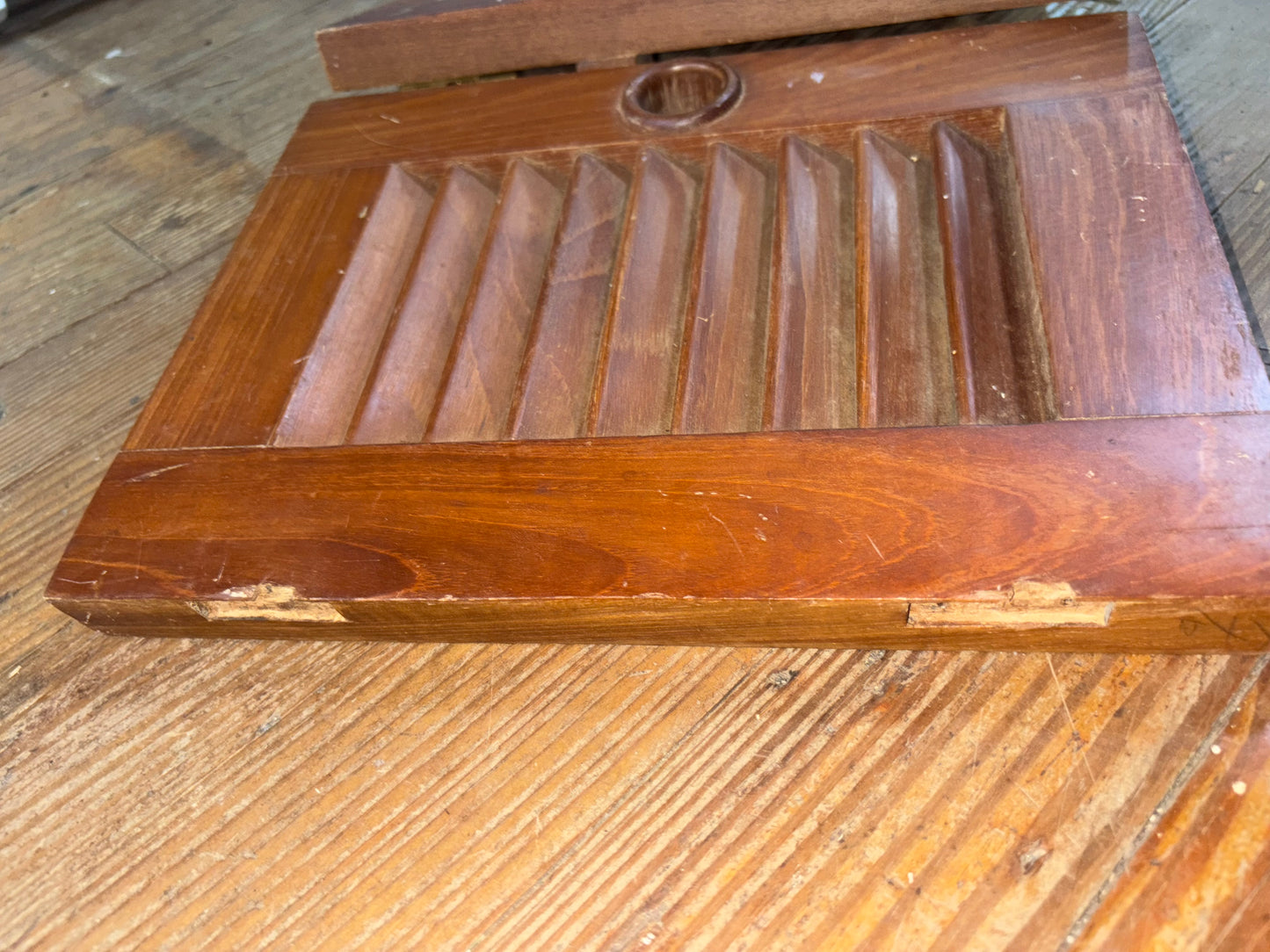 SET Of Interior Louvered Cabinet Doors -- 12" Long x 9" Wide (Each) -- #7