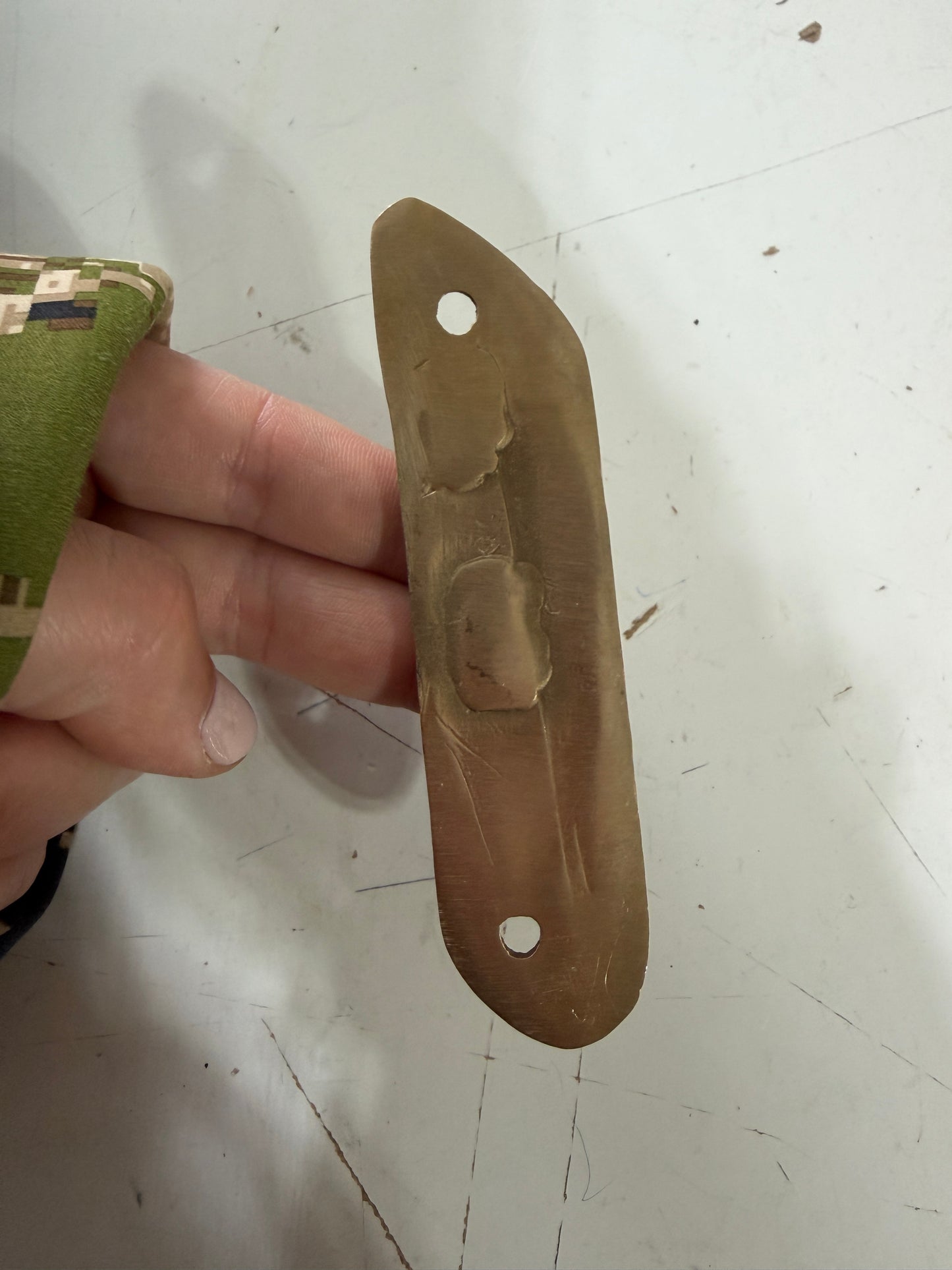 Bronze 4 1/4" Starboard Only Skeene Chock Cleat