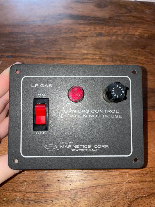 Marinetics LPG Control Panel  MODEL 580 - Like New