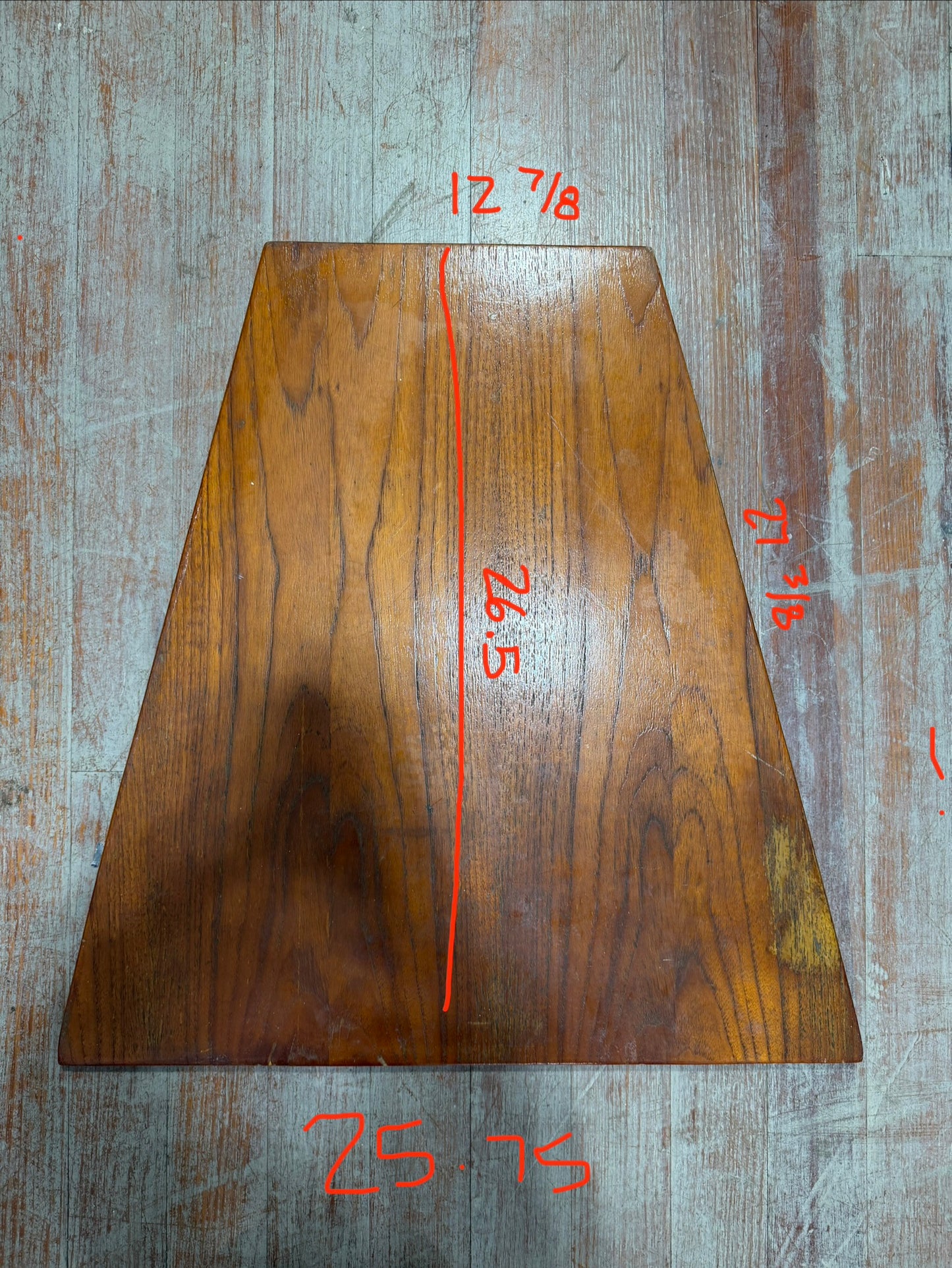Columbia 36 Trapezoid Wood Piece