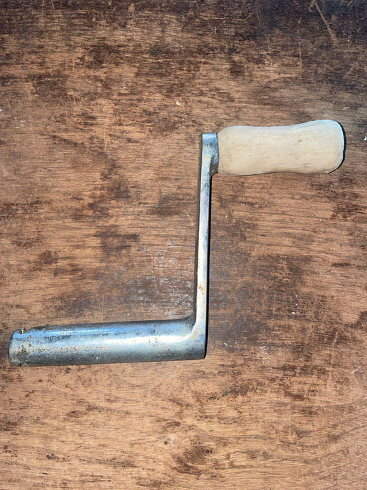 Chromed Bronze Engine Crank 1”