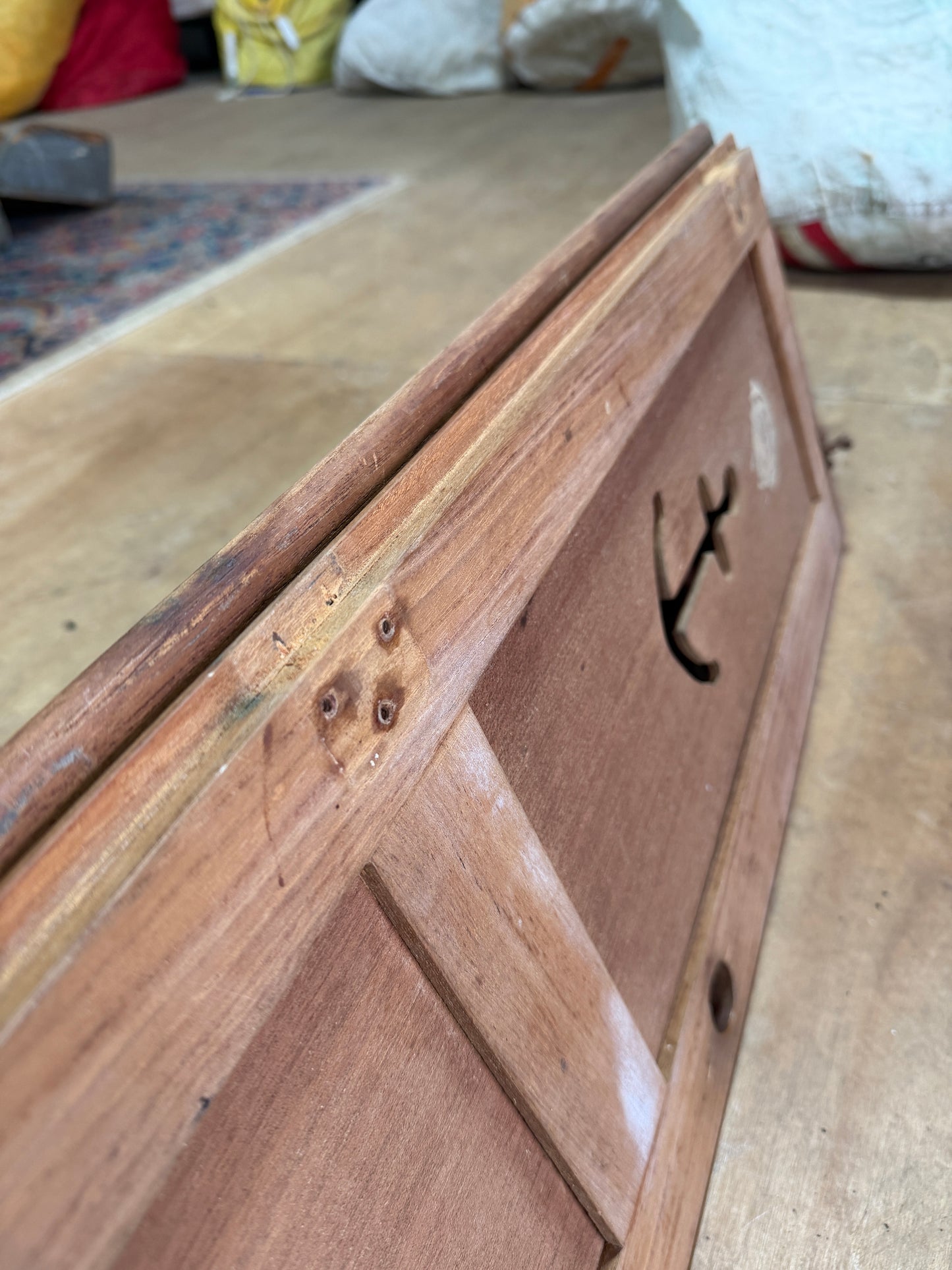 Allied Seabreeze 33 Interior Cabinet Door - Anchor Cut Out - PORT OR STARBOARD SIDE AVAILABLE  -- #228