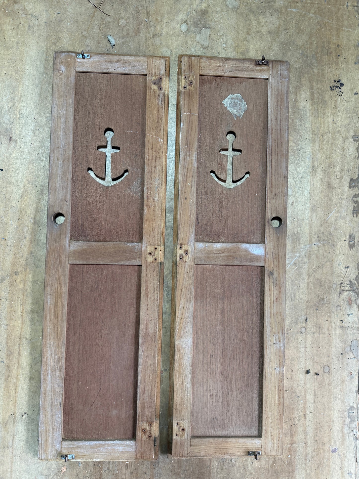 Allied Seabreeze 33 Interior Cabinet Door - Anchor Cut Out - PORT OR STARBOARD SIDE AVAILABLE  -- #228