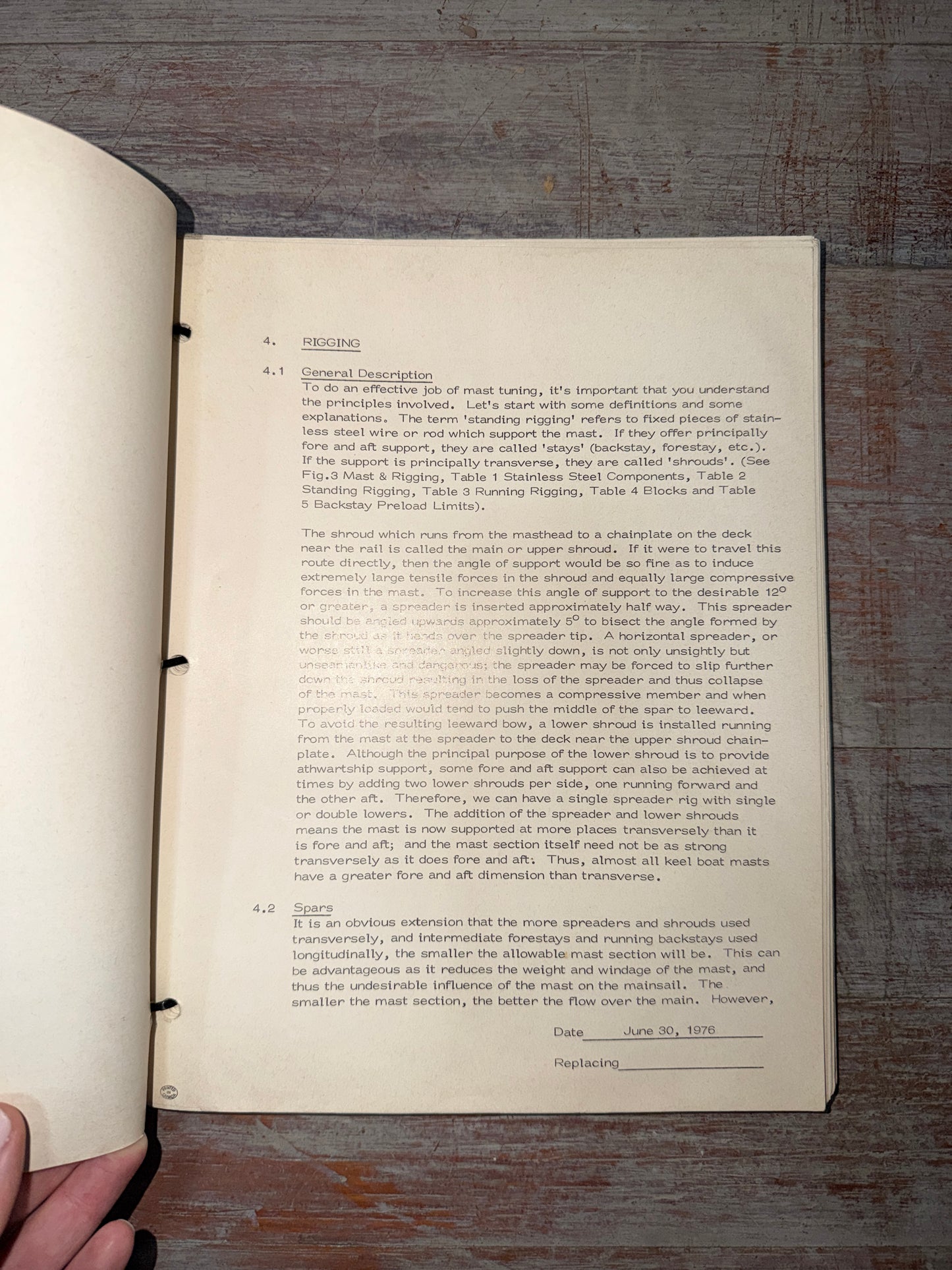 C&C 36 Owners Manual