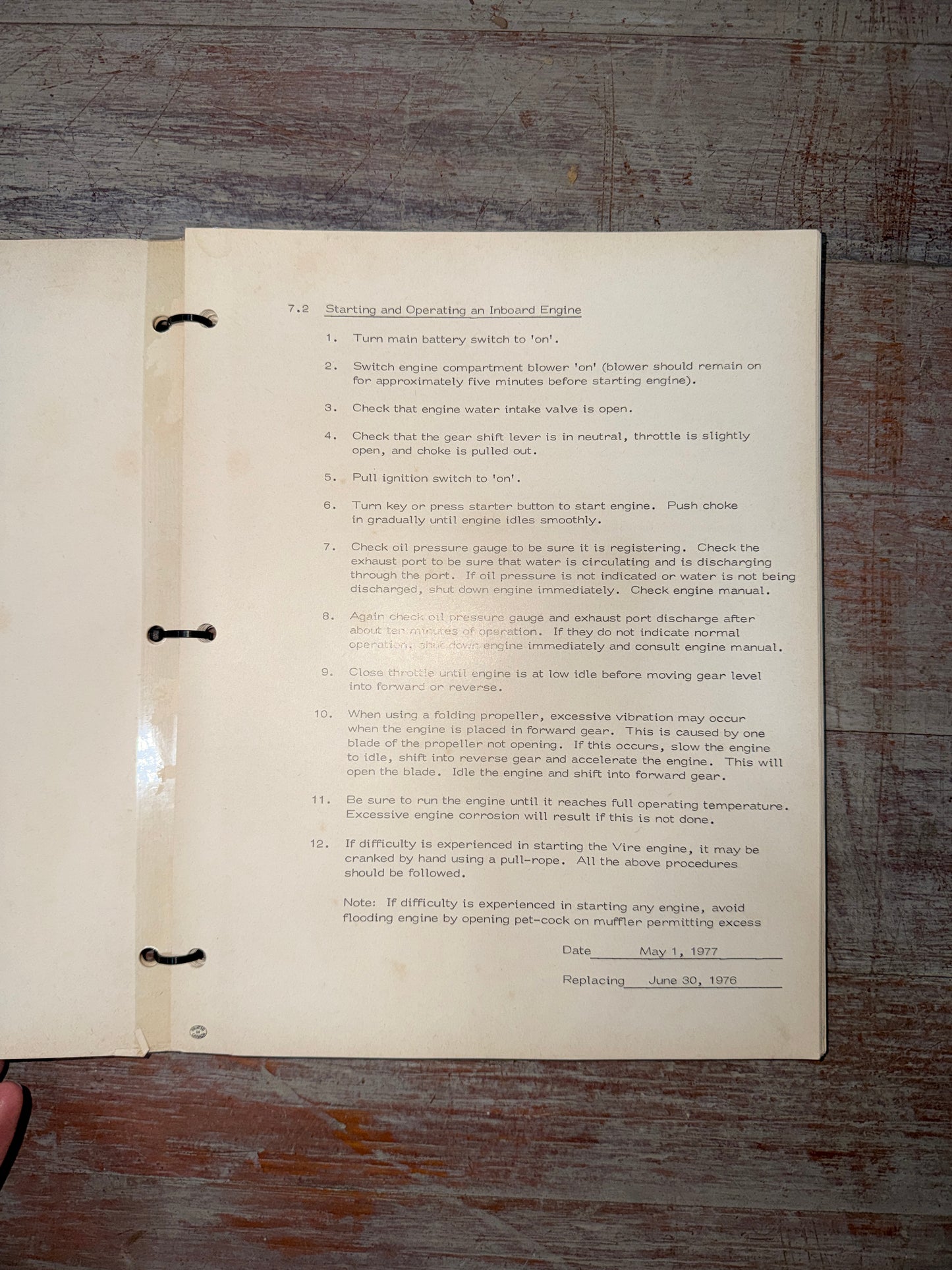 C&C 36 Owners Manual