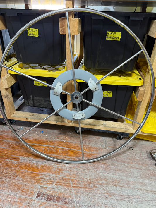 40" Edson Wheel With Raymarine Autopilot Wheel