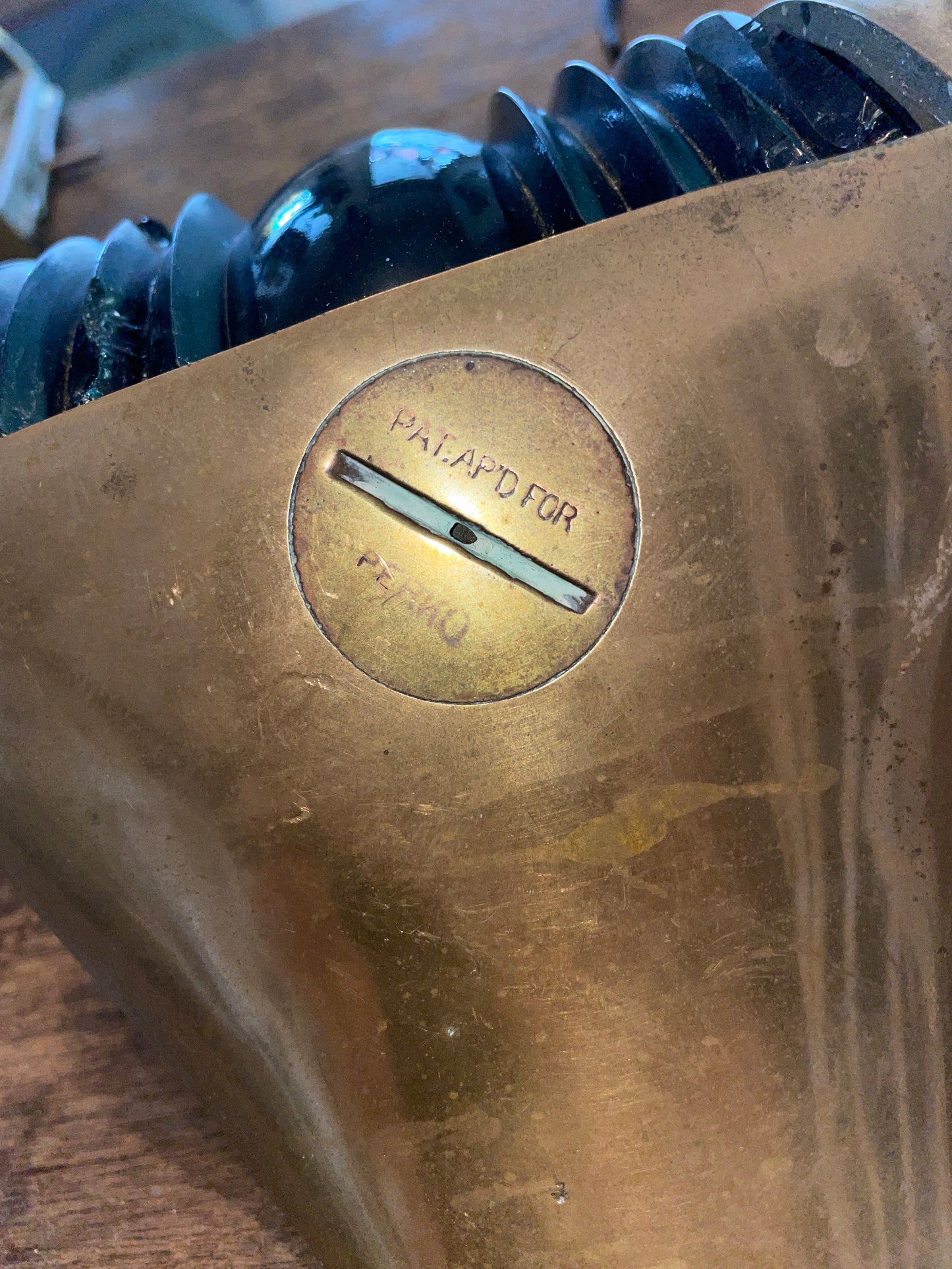 Vintage Brass Star Board Navigation Light