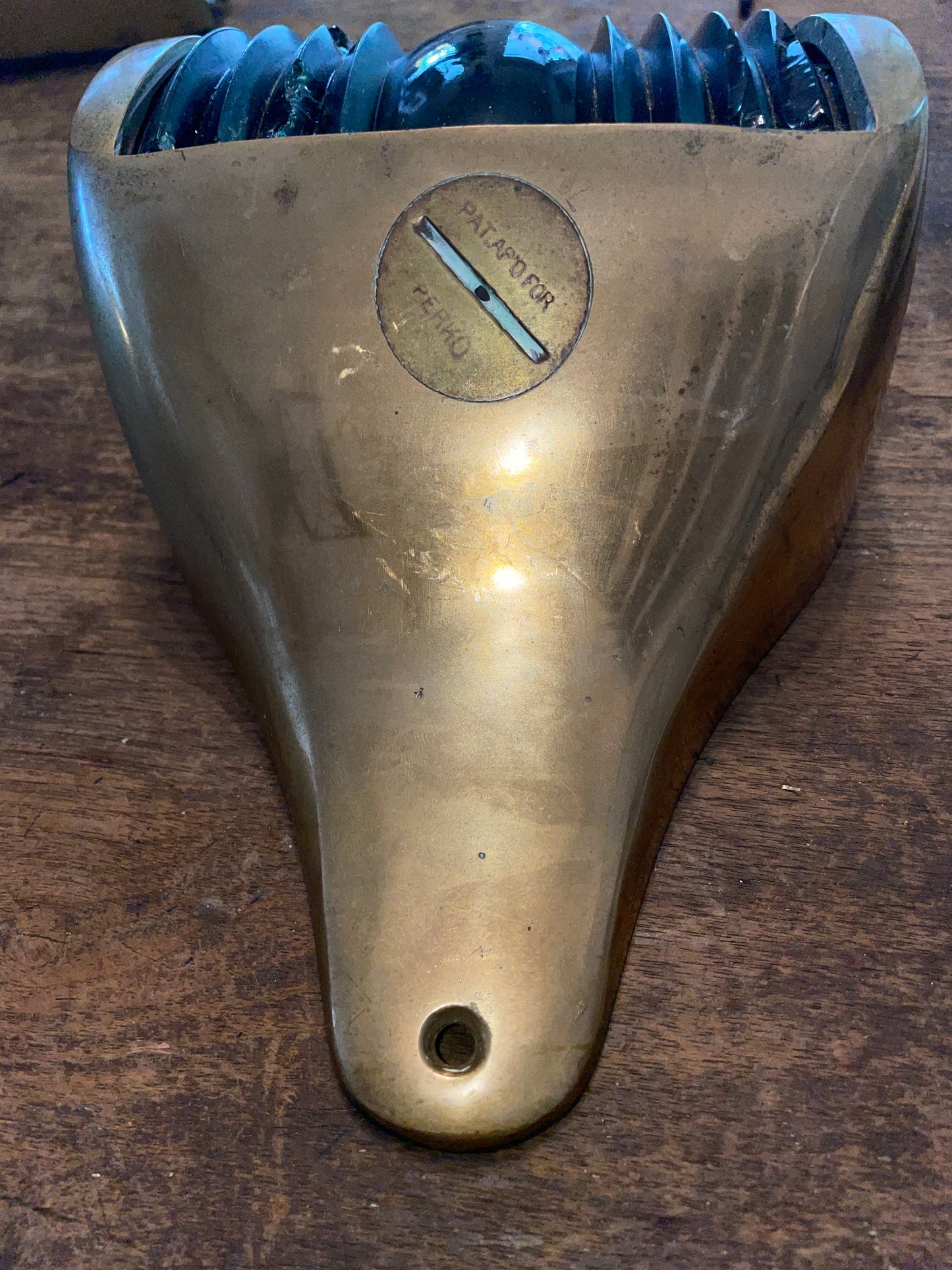 Vintage Brass Star Board Navigation Light