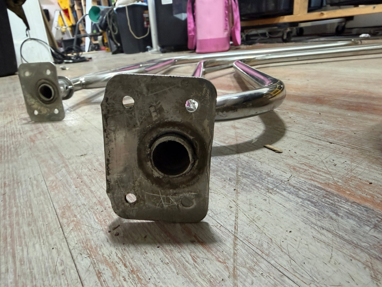 Stainless Steel Dinghy Davits - OFF COLUMBIA 36