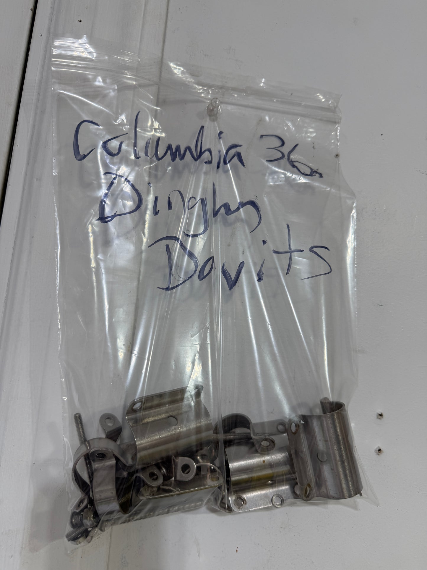 Stainless Steel Dinghy Davits - OFF COLUMBIA 36