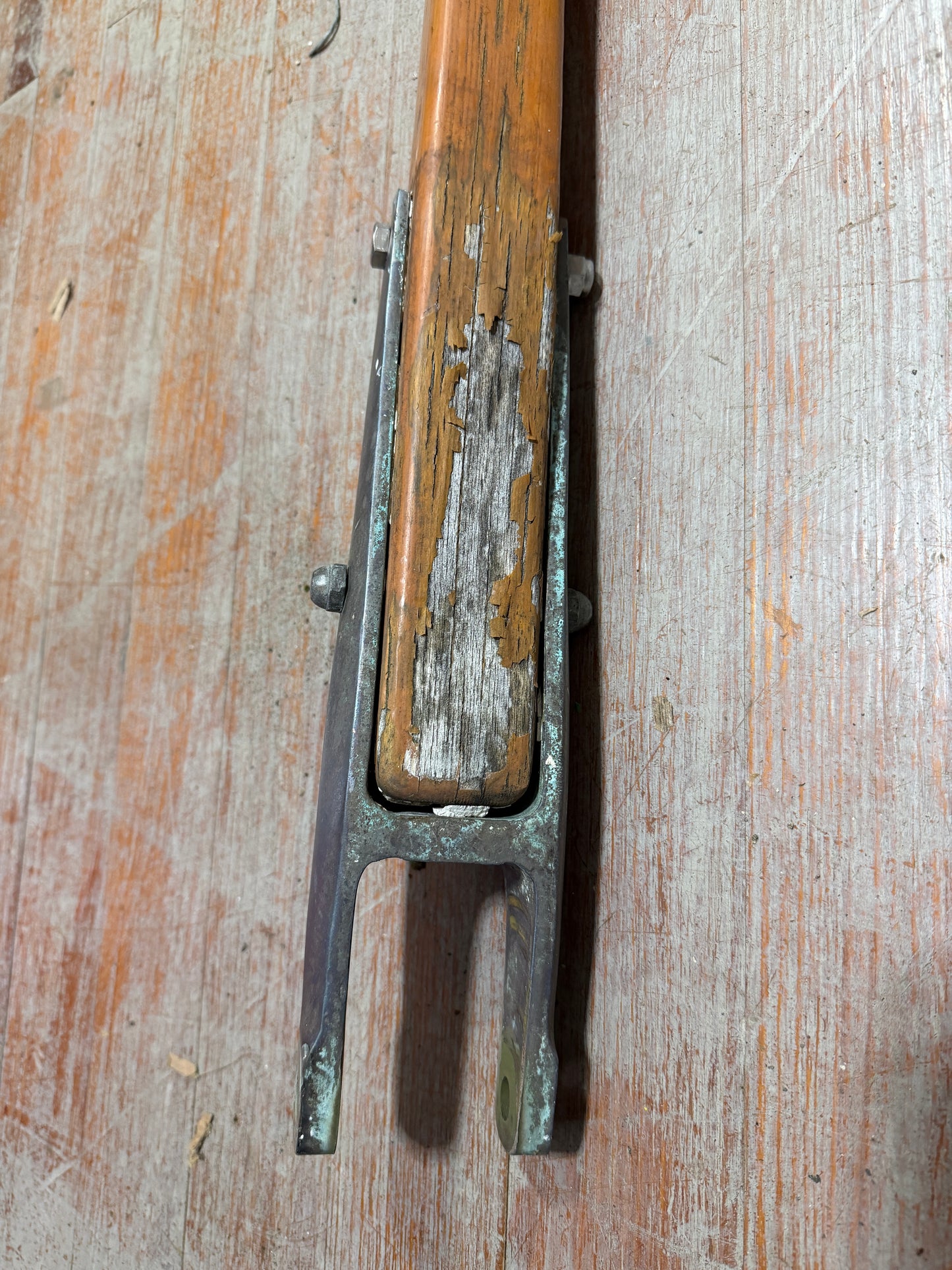 Columbia 36 Slightly Curved Tiller Handle - 58" Long -- #6