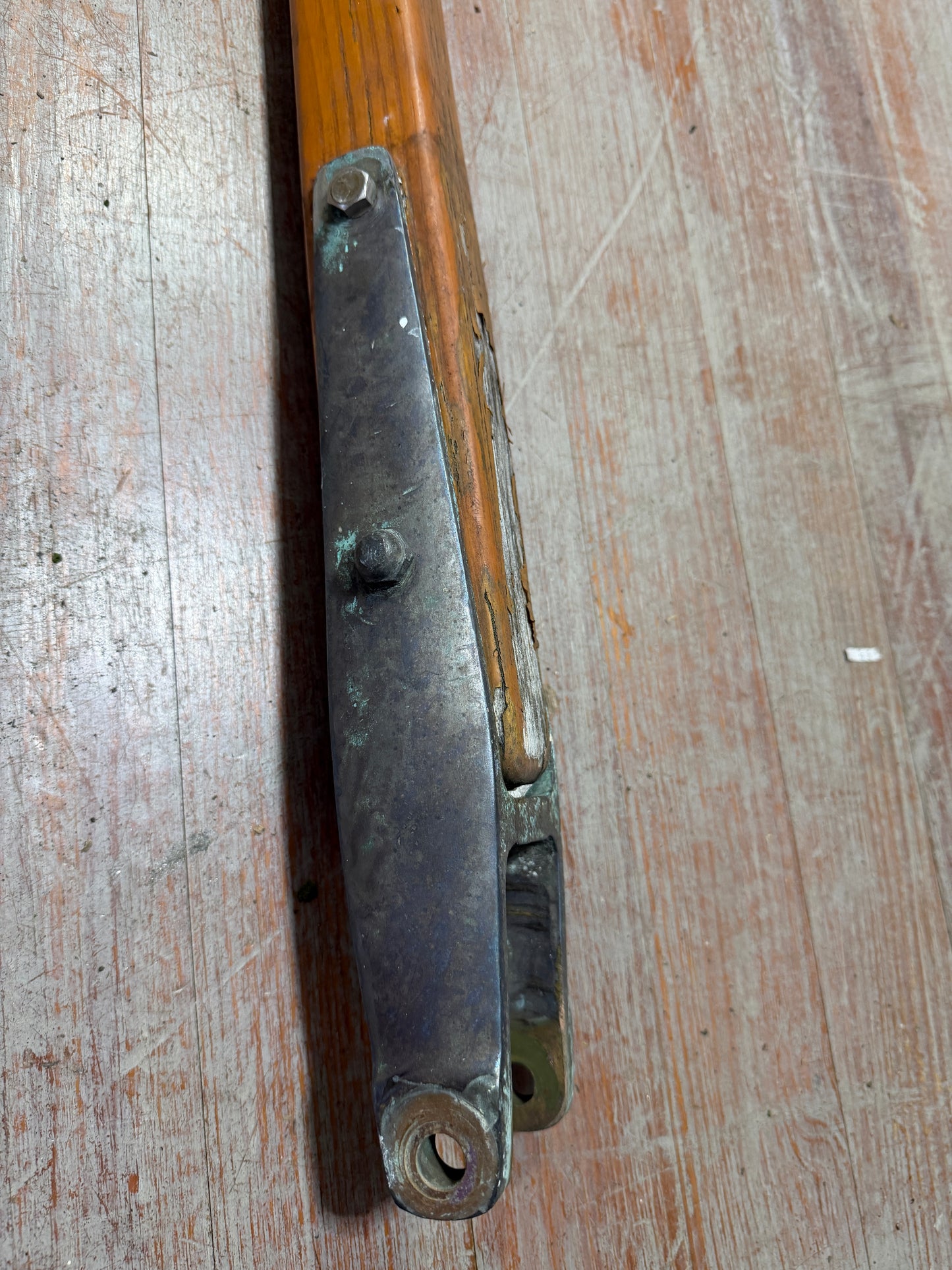 Columbia 36 Slightly Curved Tiller Handle - 58" Long -- #6