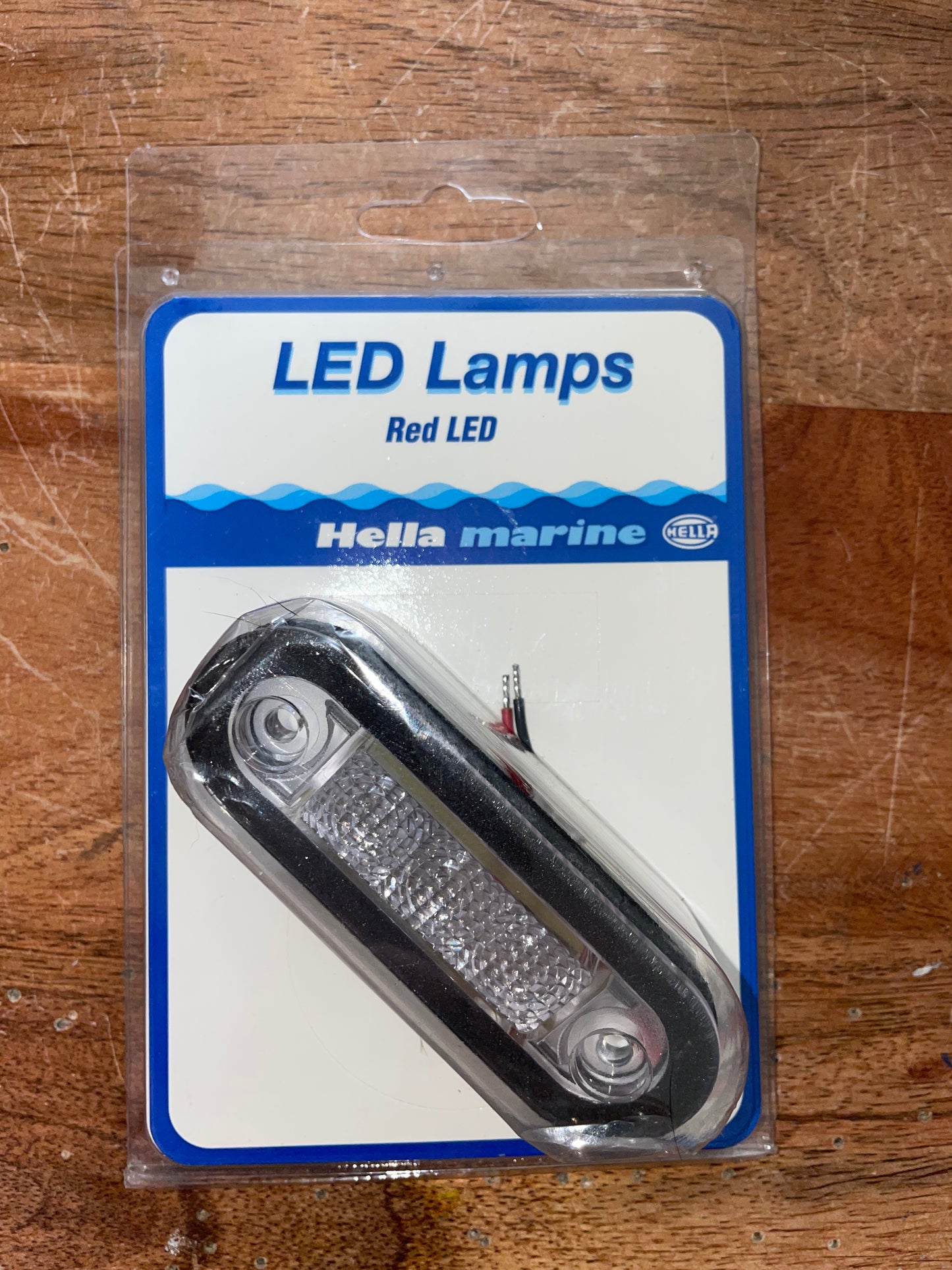 Hellamarine Red LED Courtesy Lamp Model 7098 NEW