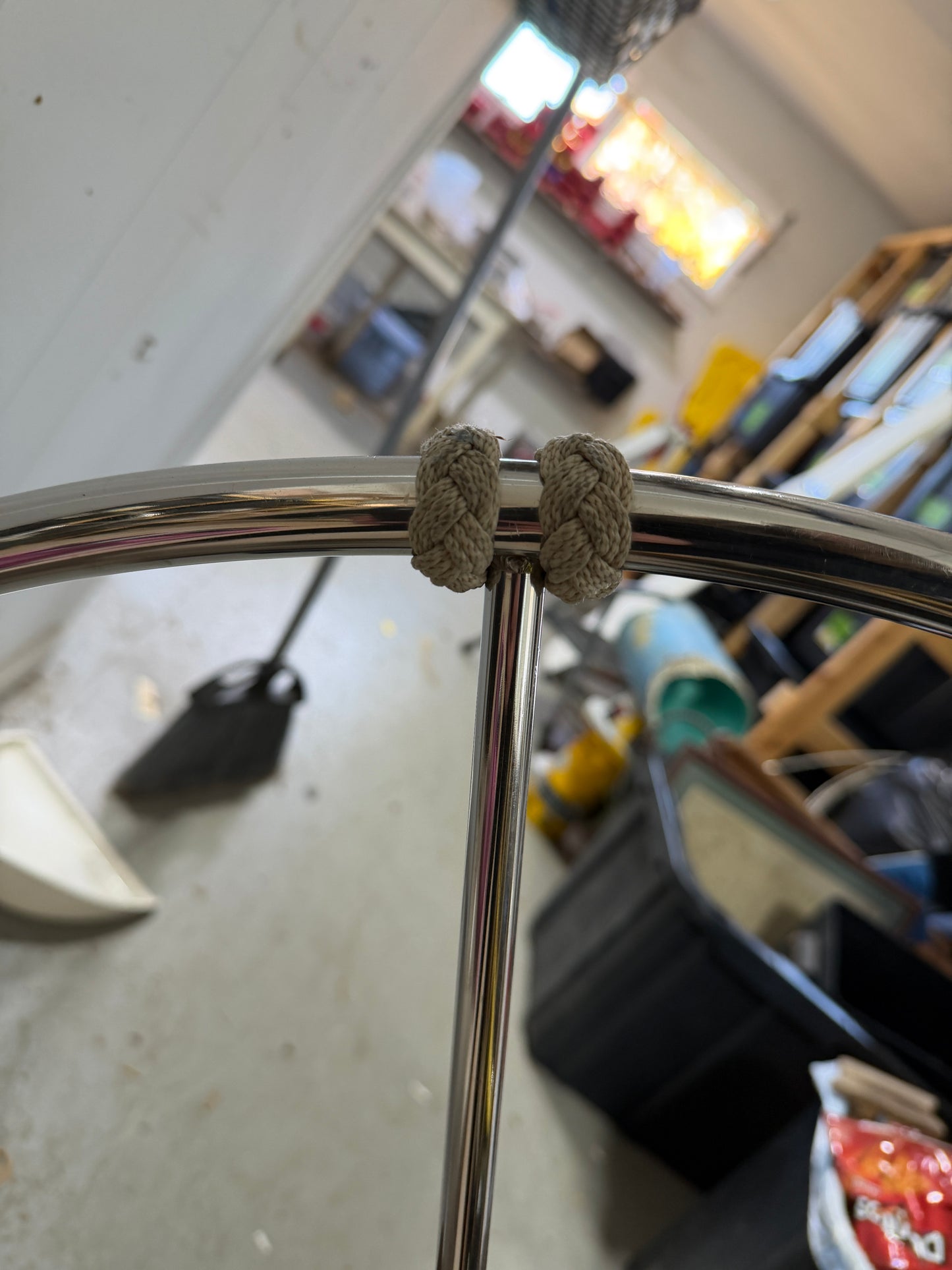 32" Edson Wheel With Autohelm Autopilot Wheel