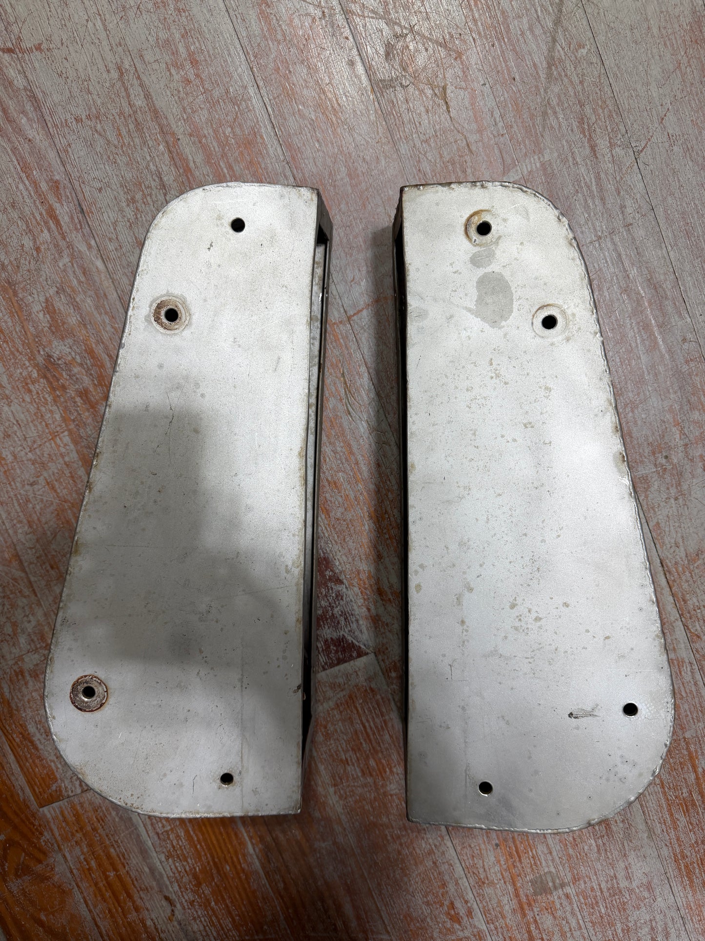 PAIR Stainless Steel Winch Stands