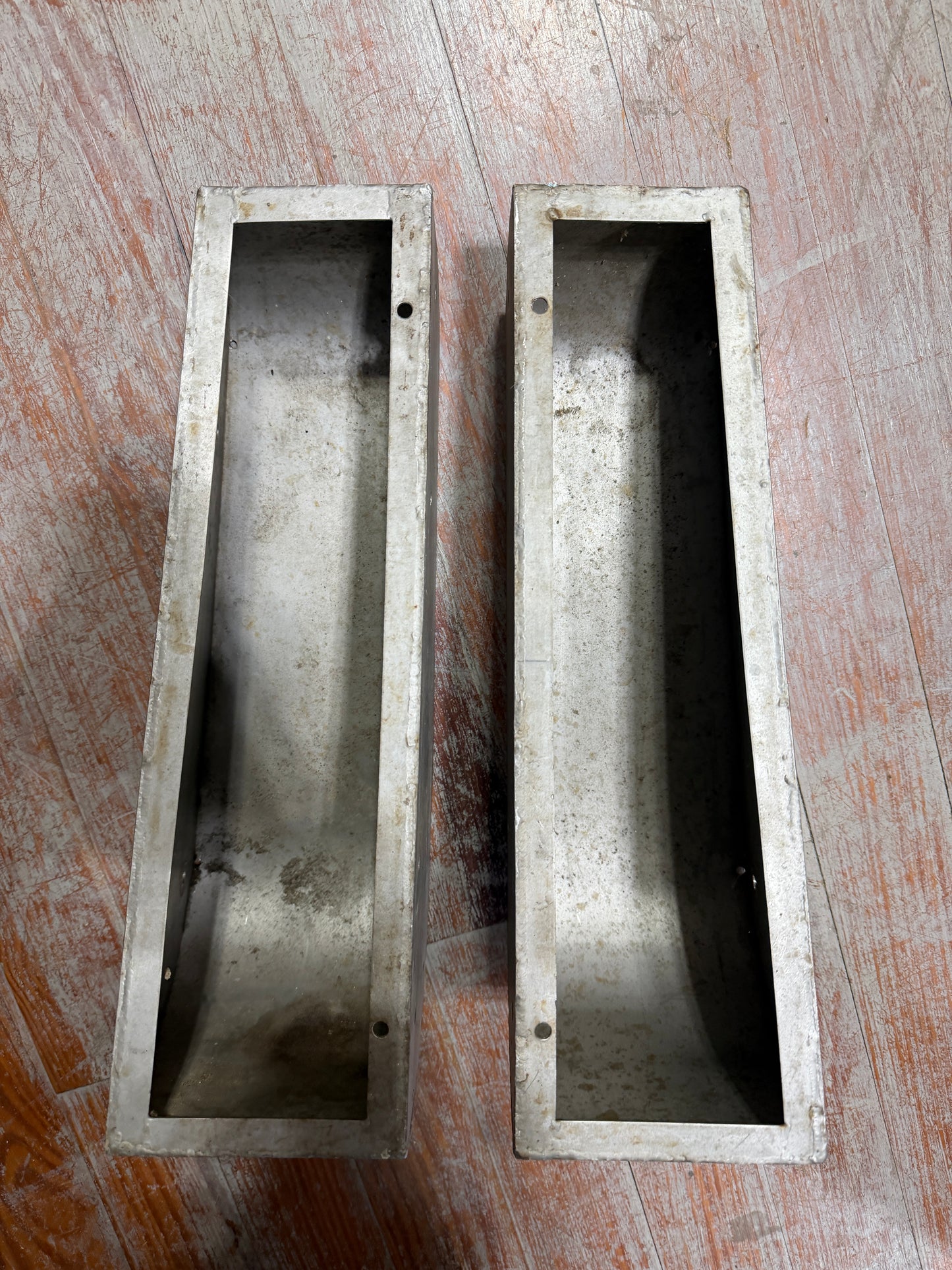 PAIR Stainless Steel Winch Stands