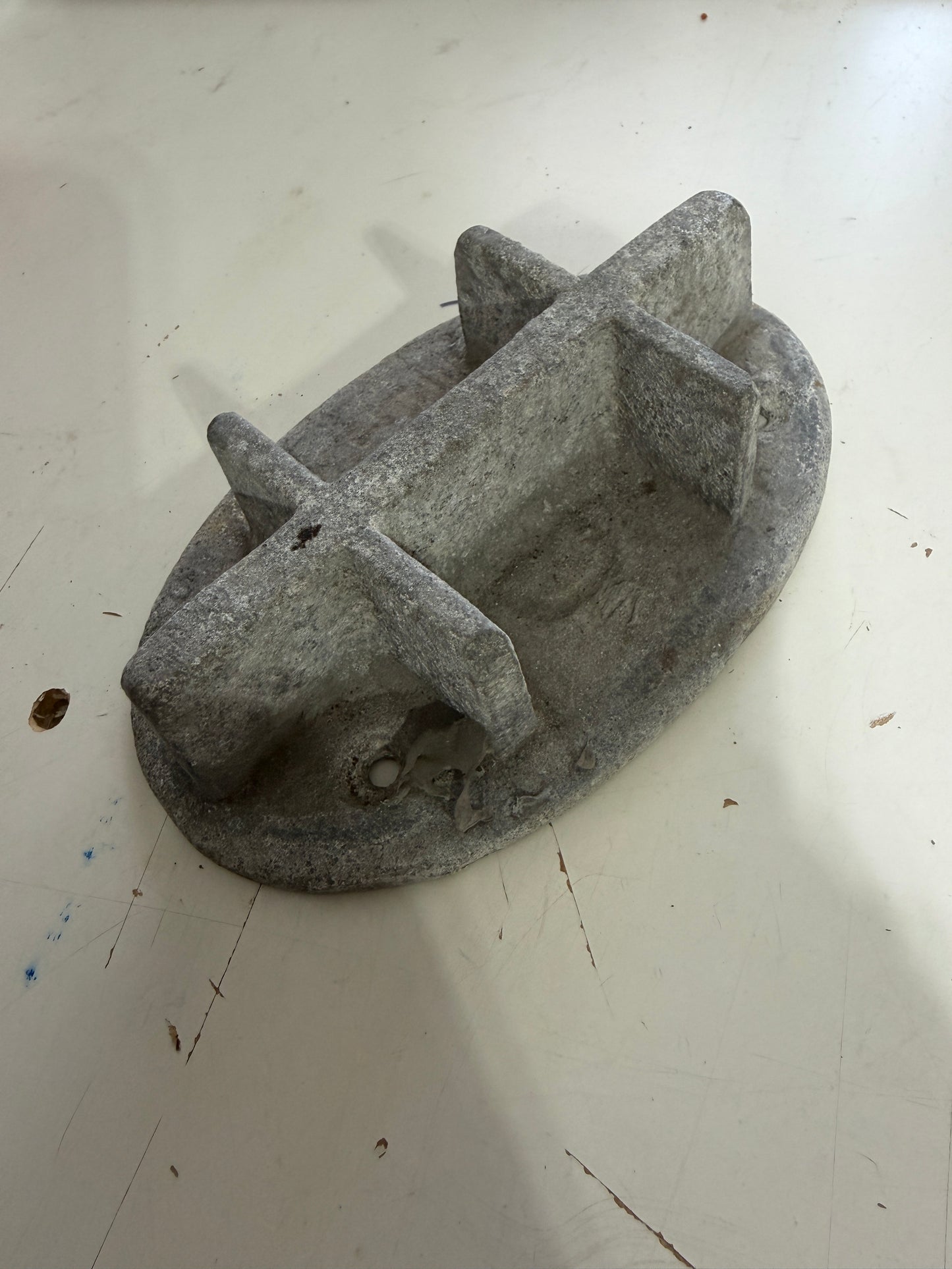 Cal 25 Aluminum Mast Base - 6 1/8" Long x 4" Wide