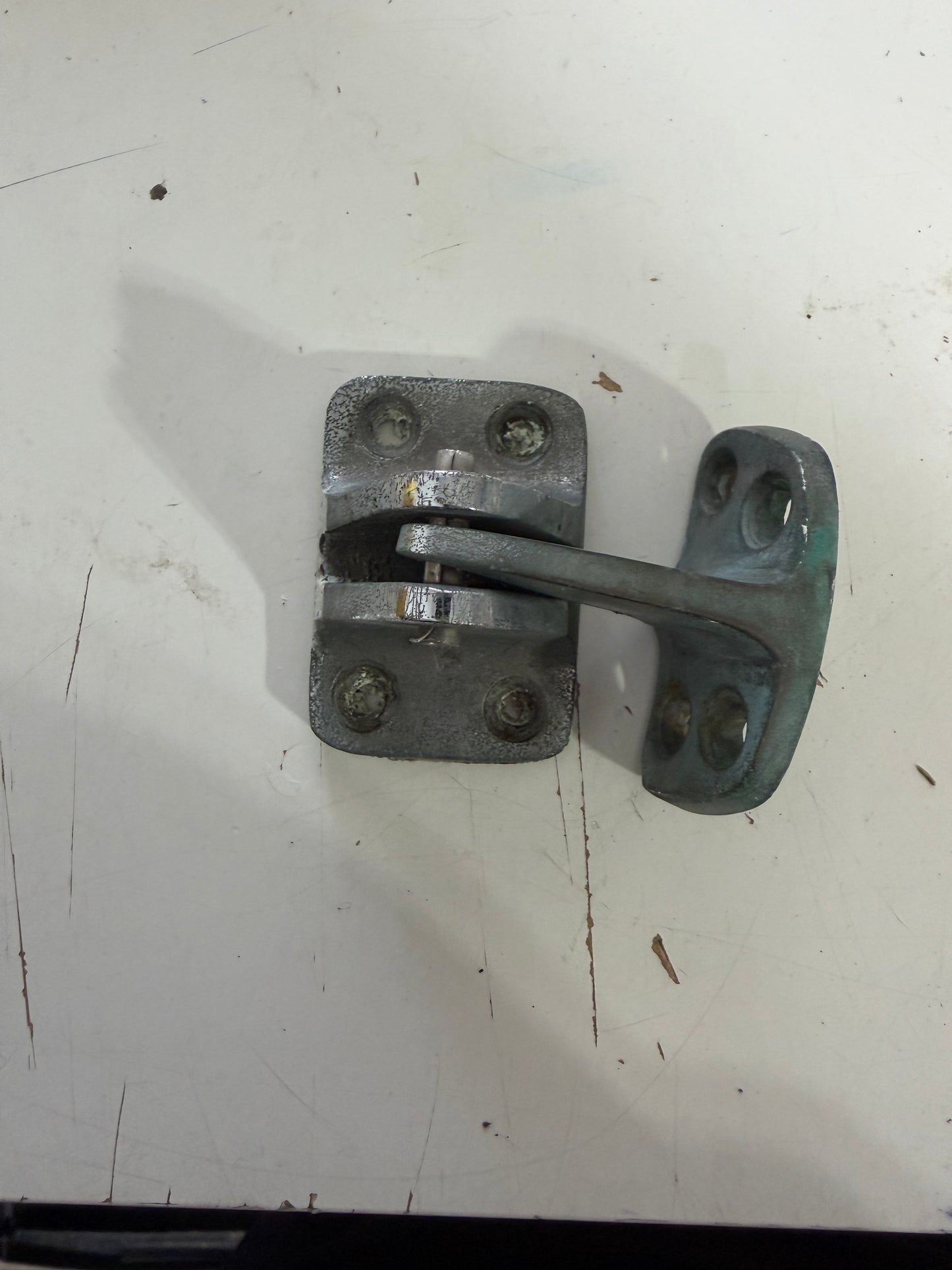 Chromed Bronze Hinge